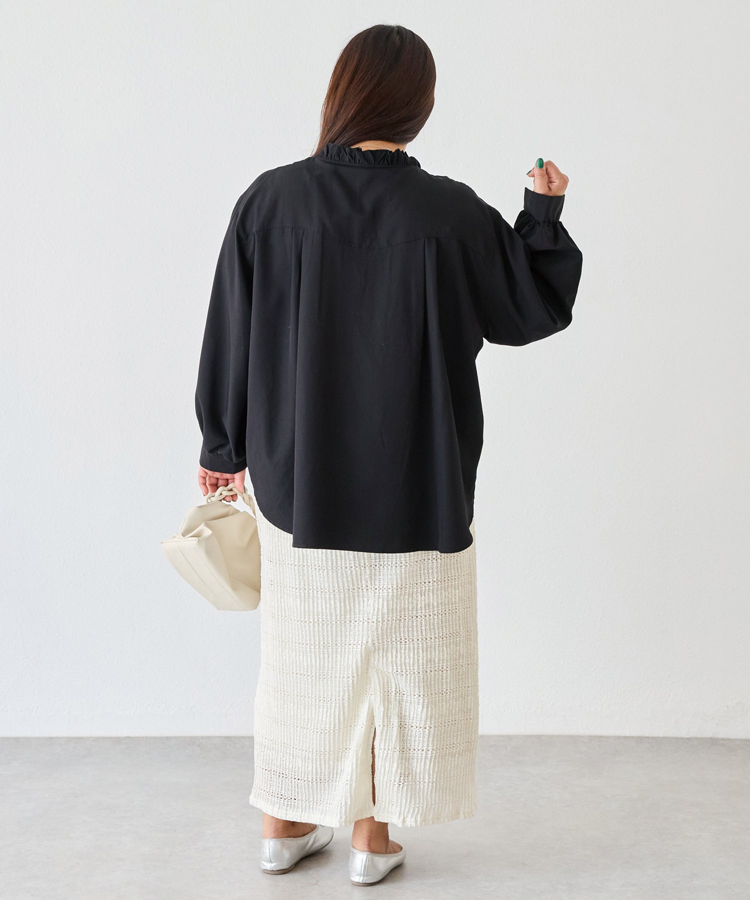 ブラック model:161cm 着用サイズ:3L
