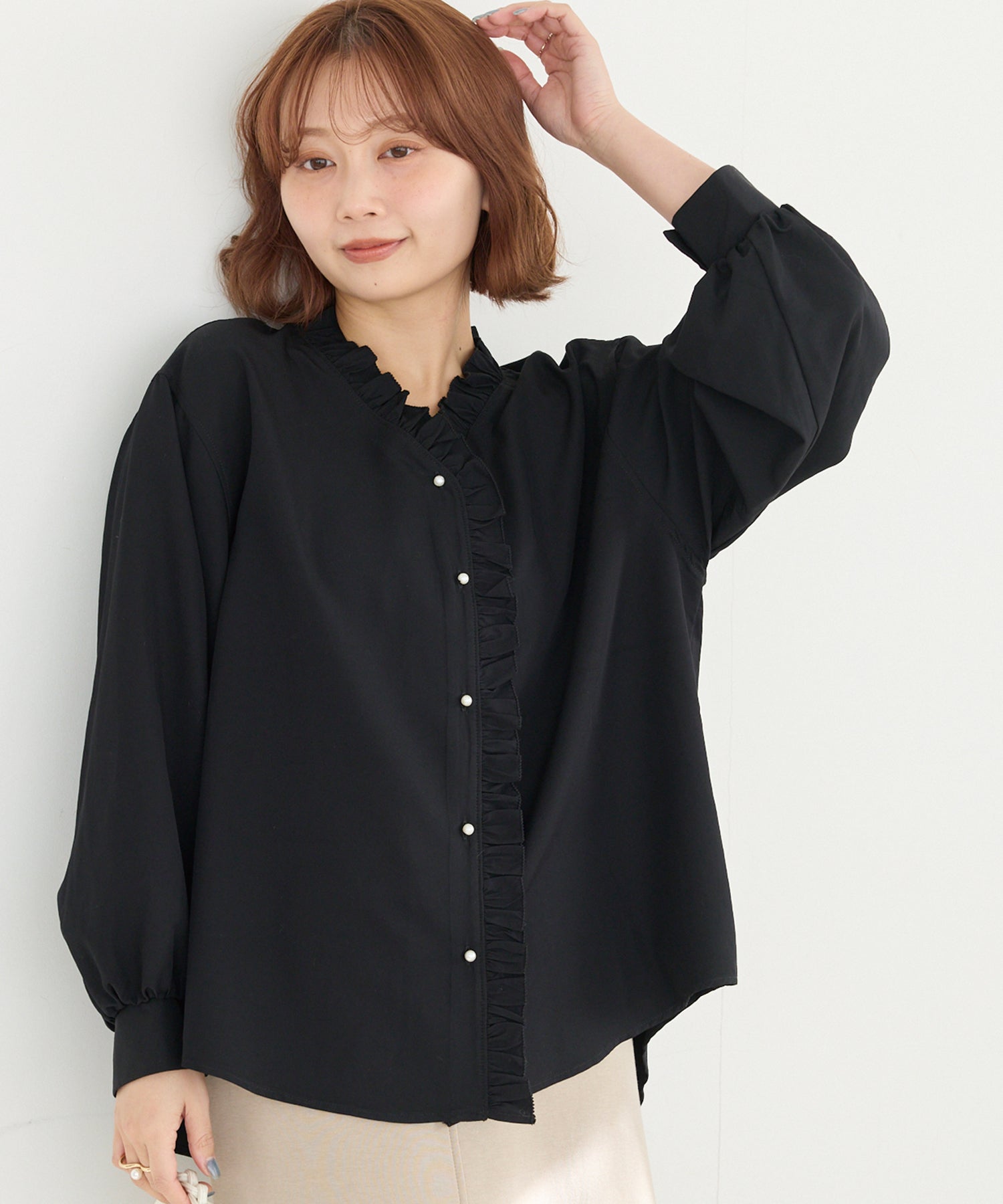 ブラック model:156cm 着用サイズ:M