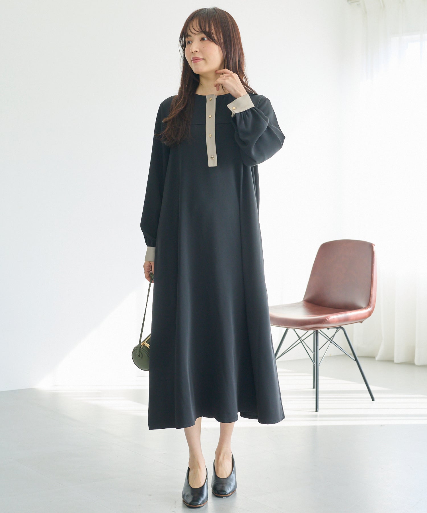 ブラック model:163cm 着用サイズ:M