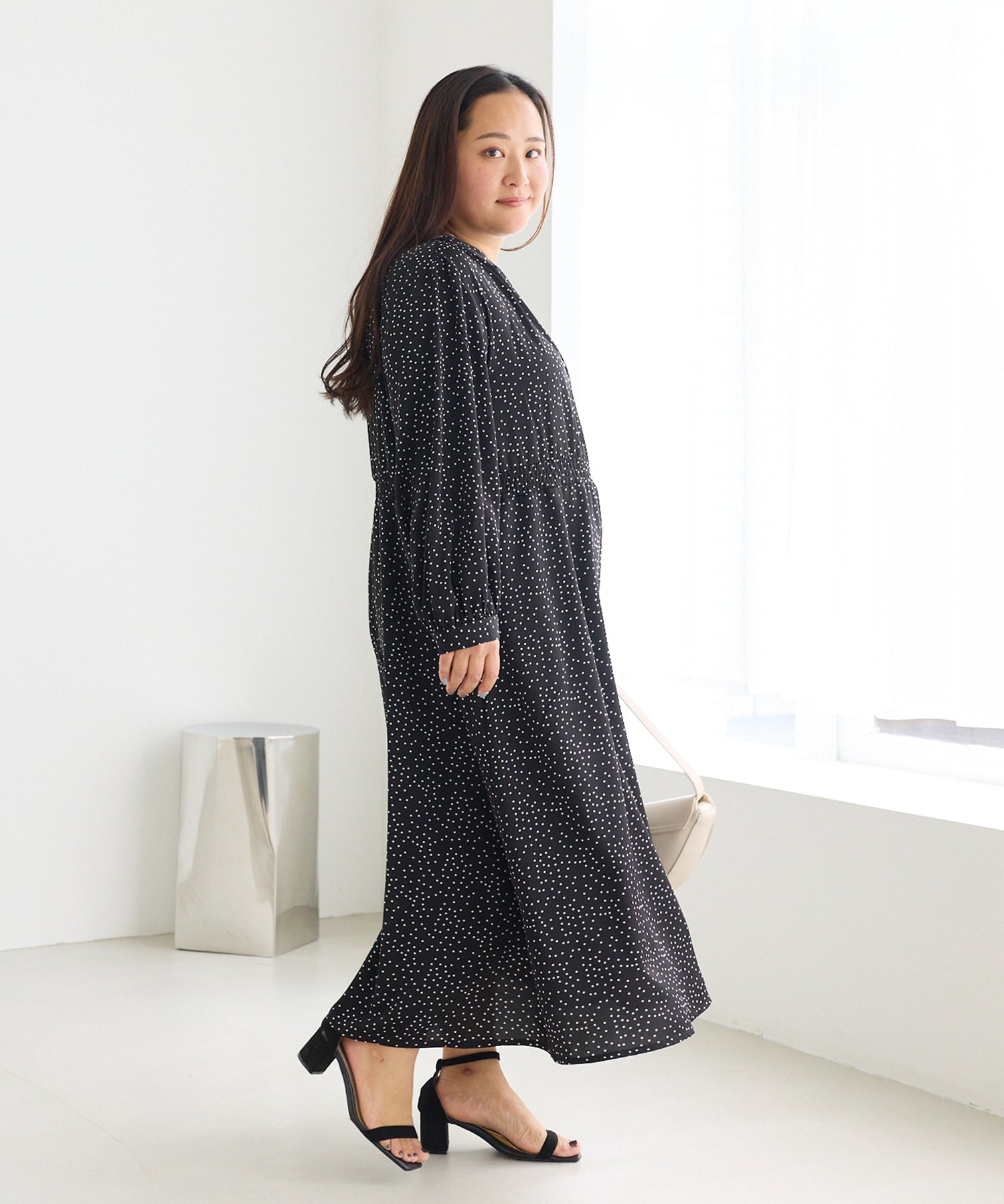ブラック model:161cm 着用サイズ:3L