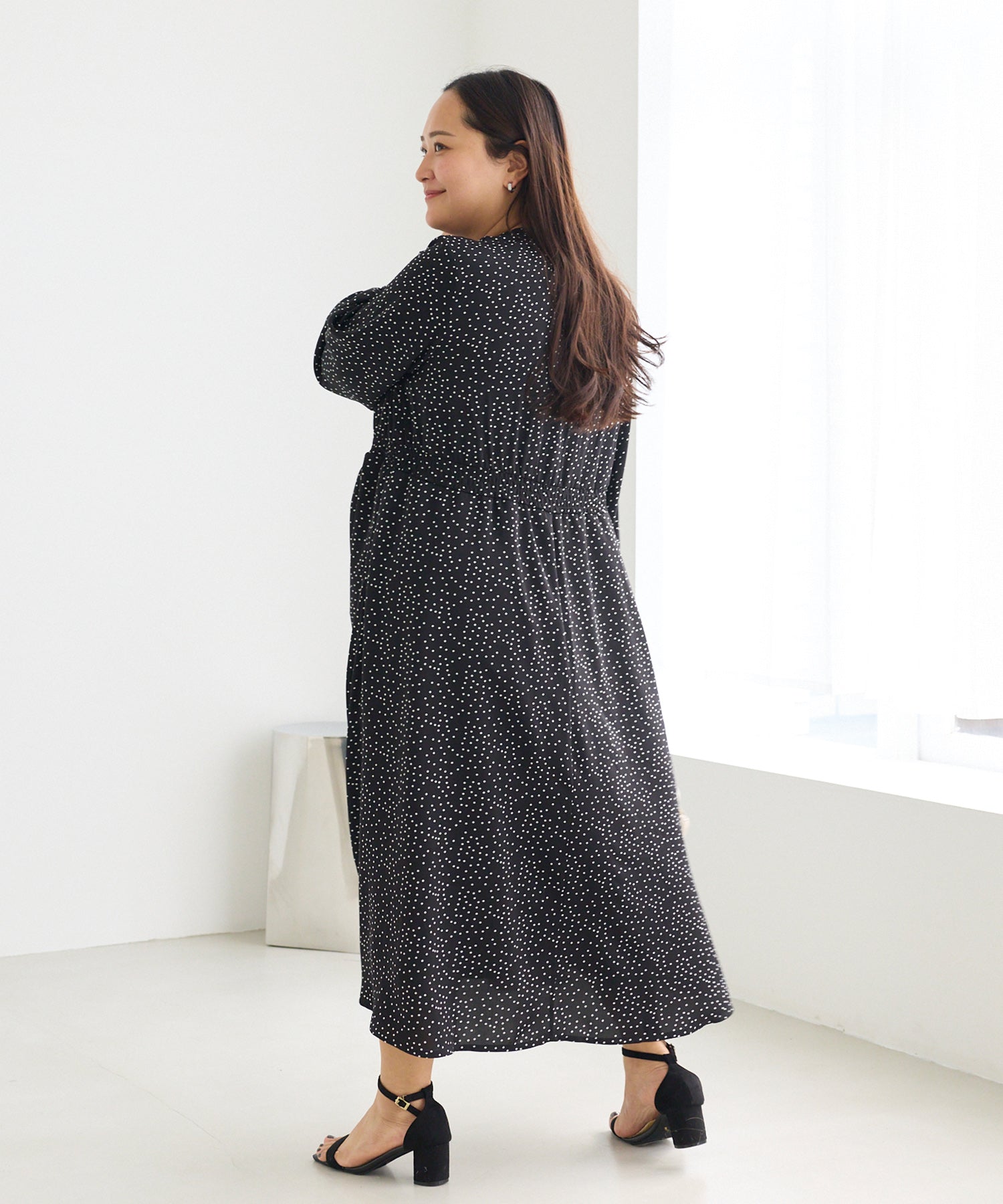 ブラック model:161cm 着用サイズ:3L