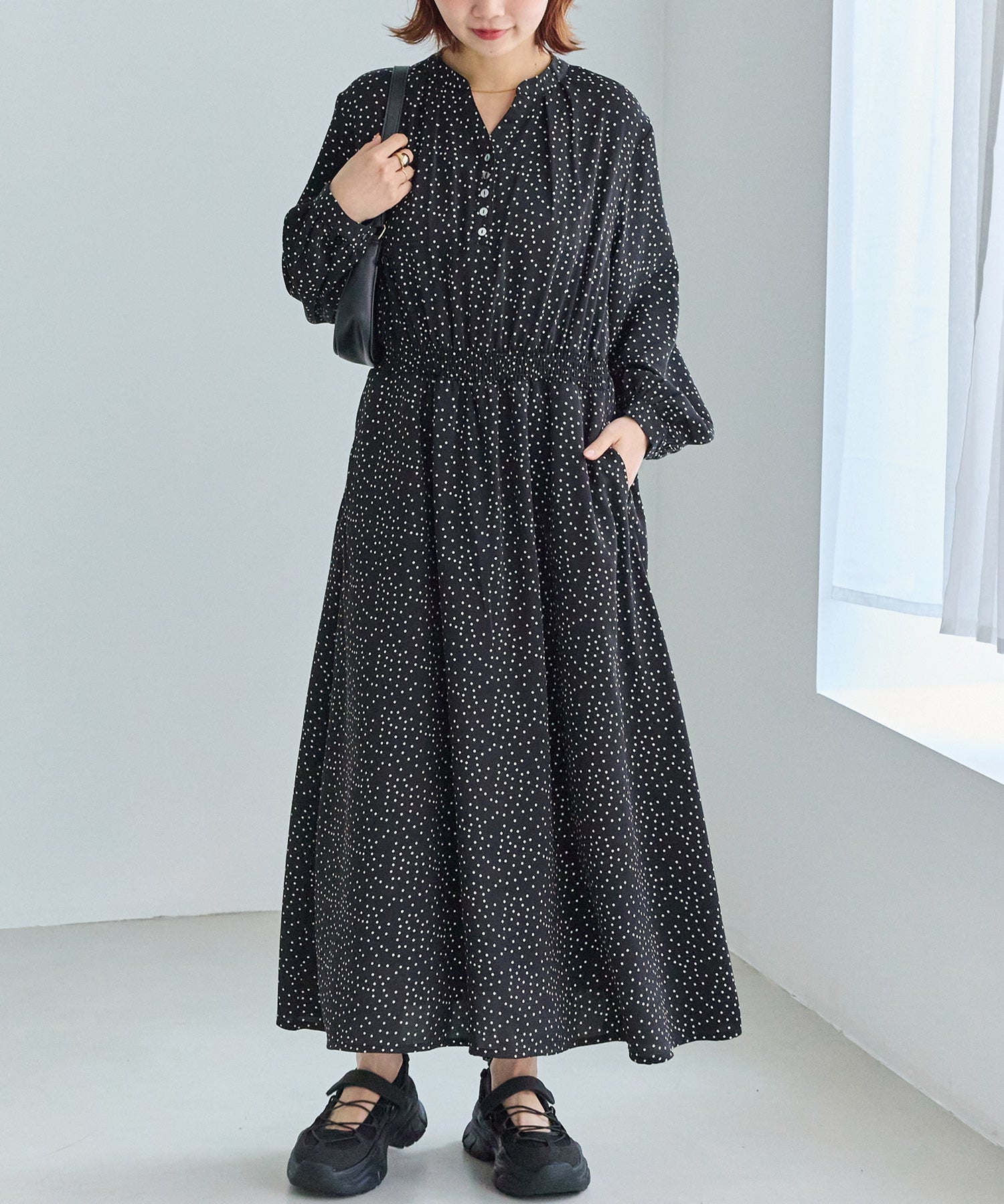 ブラック model:156cm 着用サイズ:M