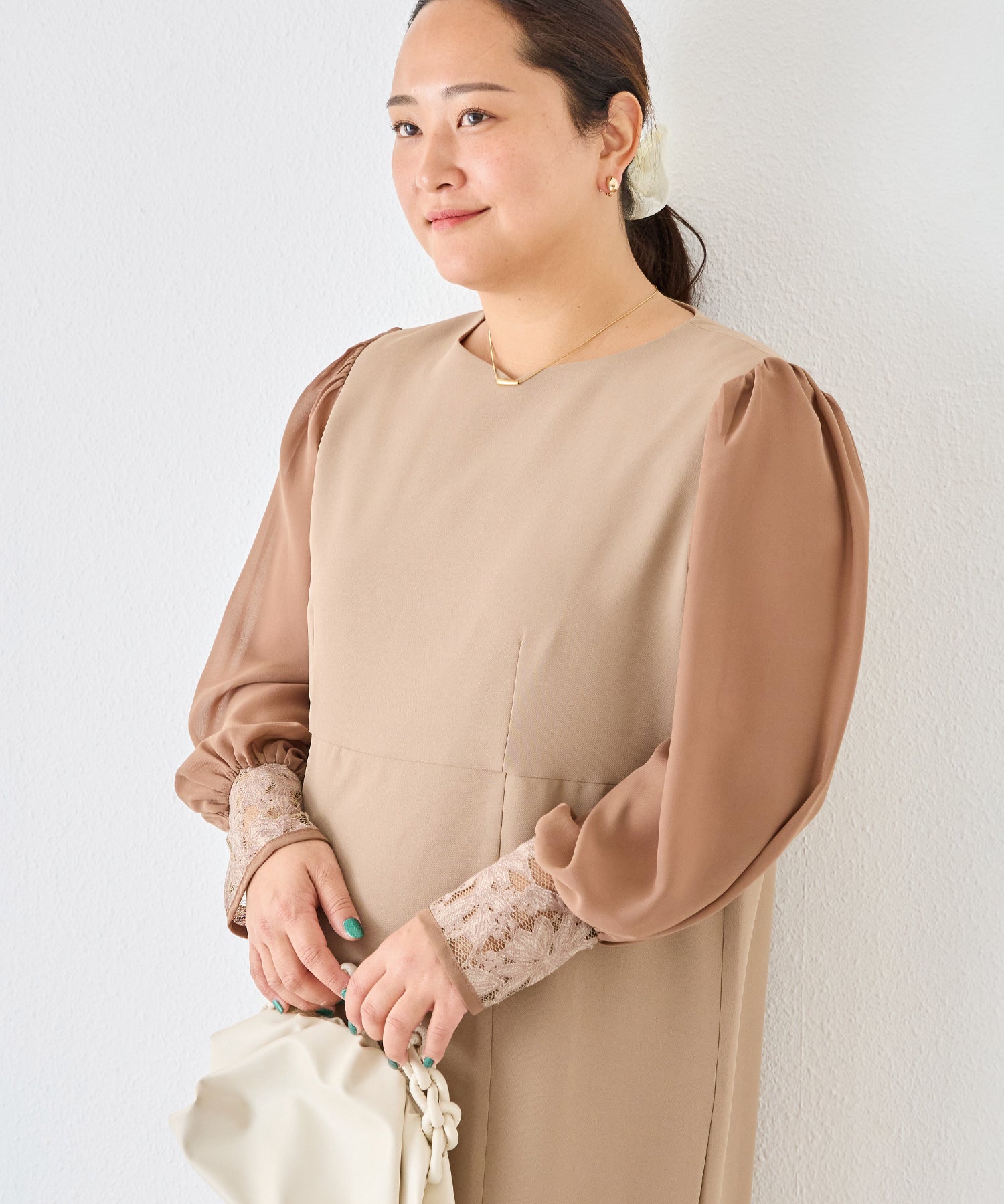 モカ model:161cm 着用サイズ:3L