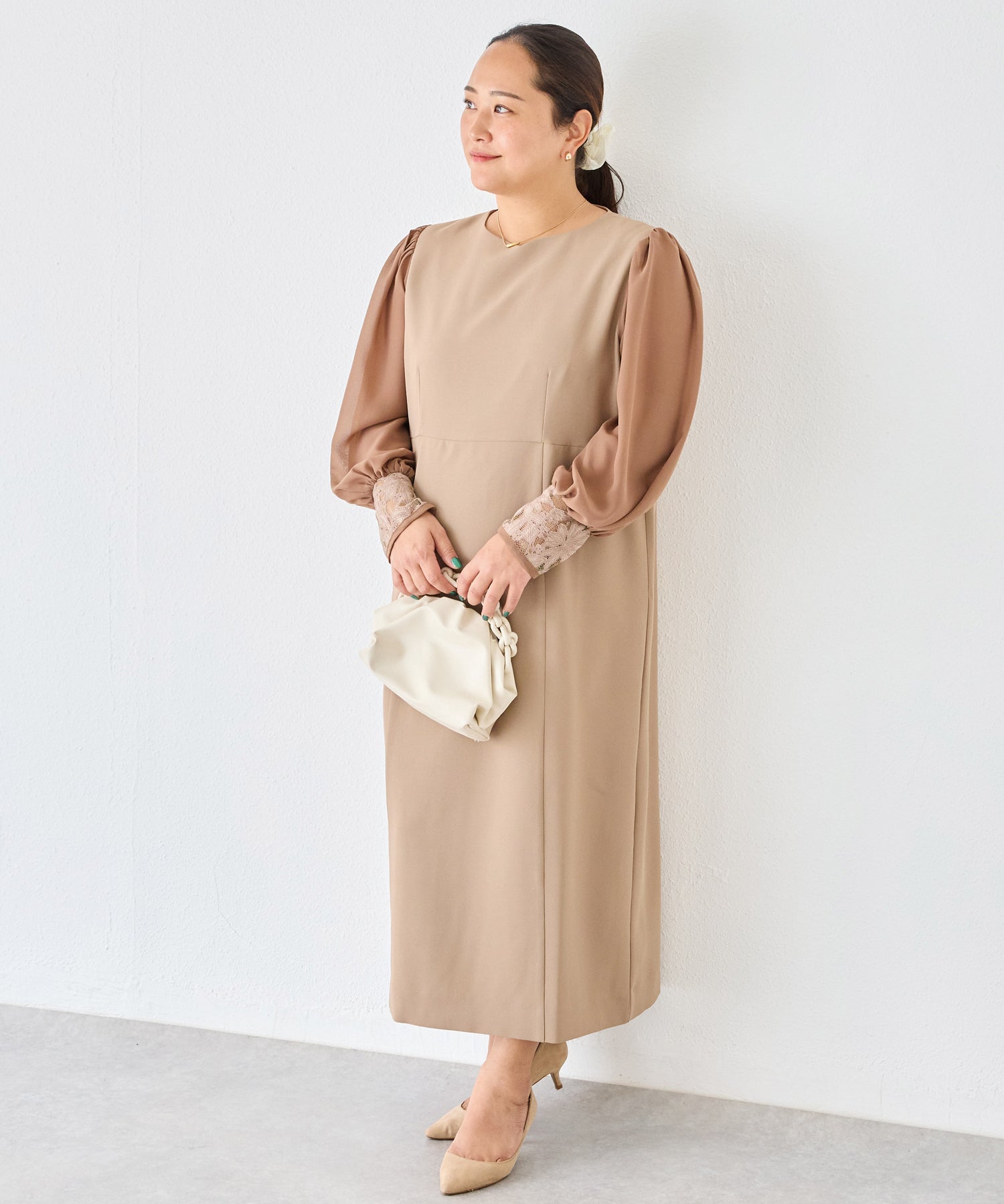 モカ model:161cm 着用サイズ:3L