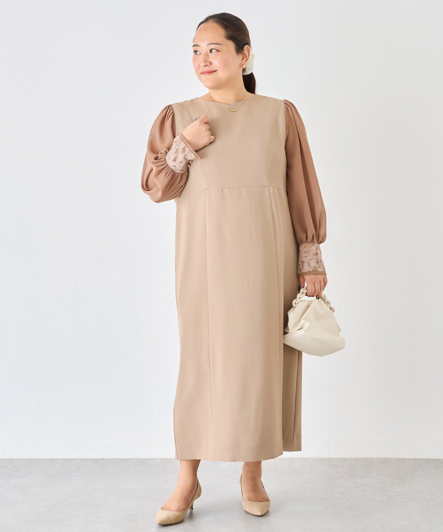 モカ model:161cm 着用サイズ:3L