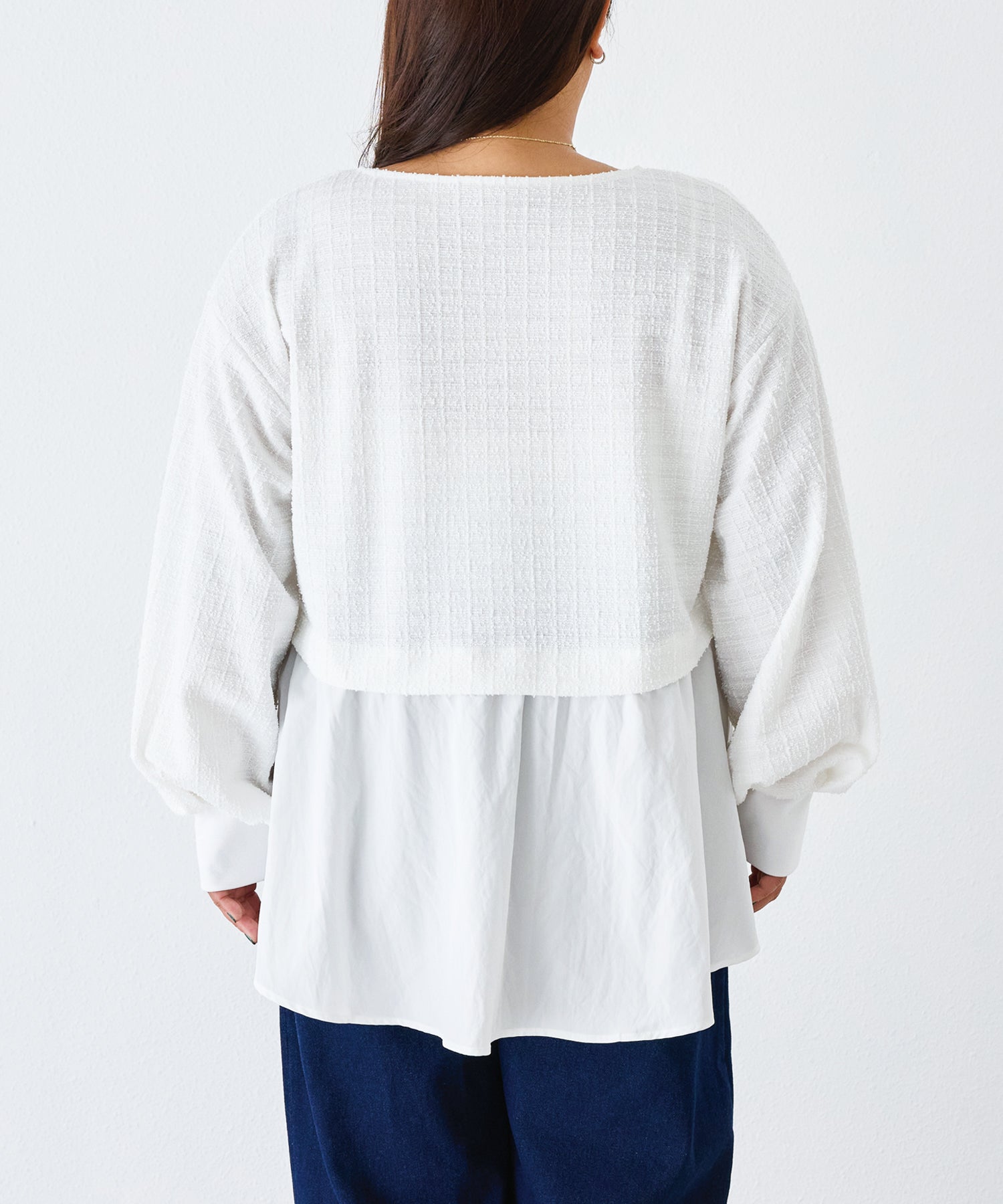バック model:161cm 着用サイズ:3L