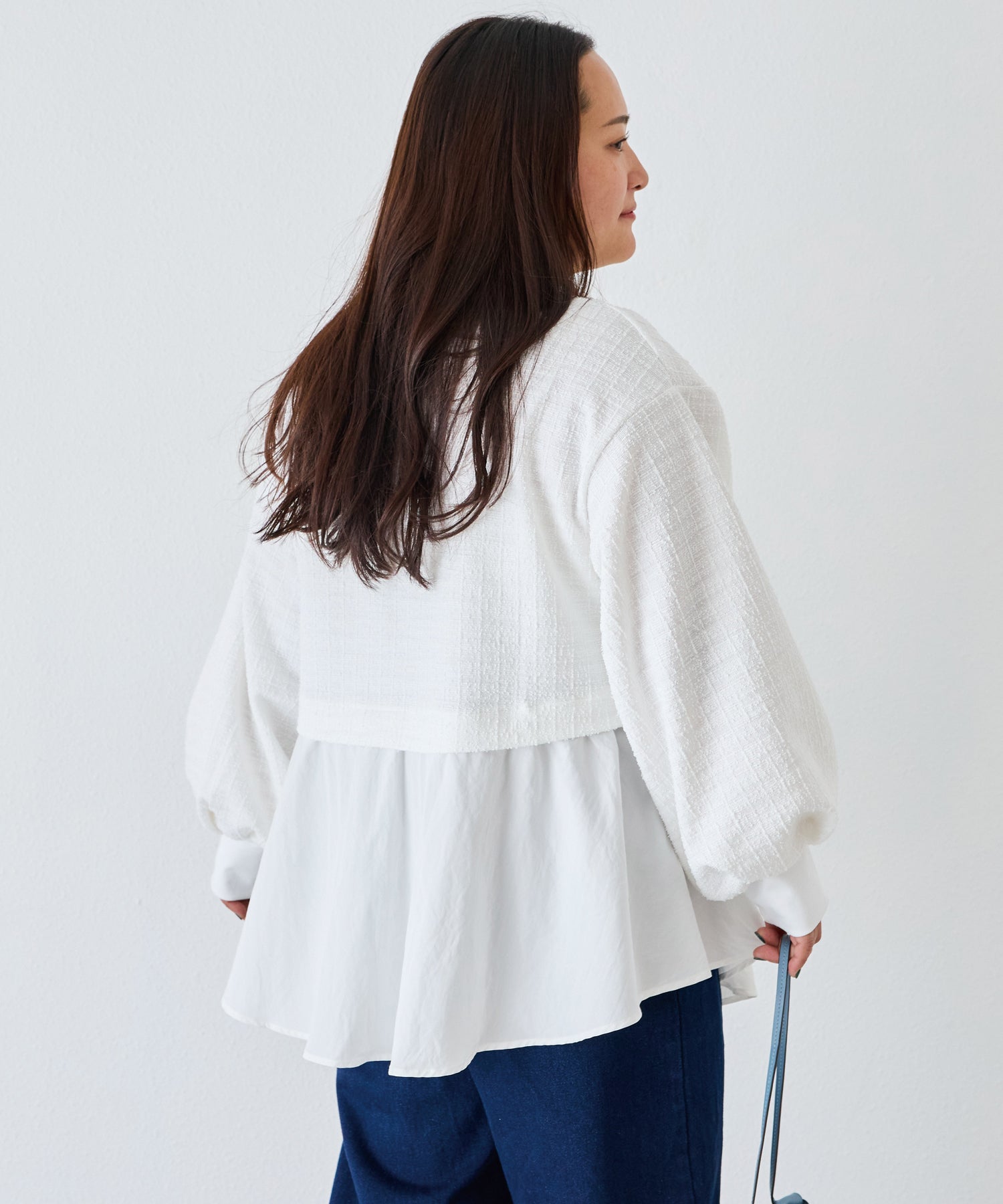 オフホワイト model:161cm 着用サイズ:3L