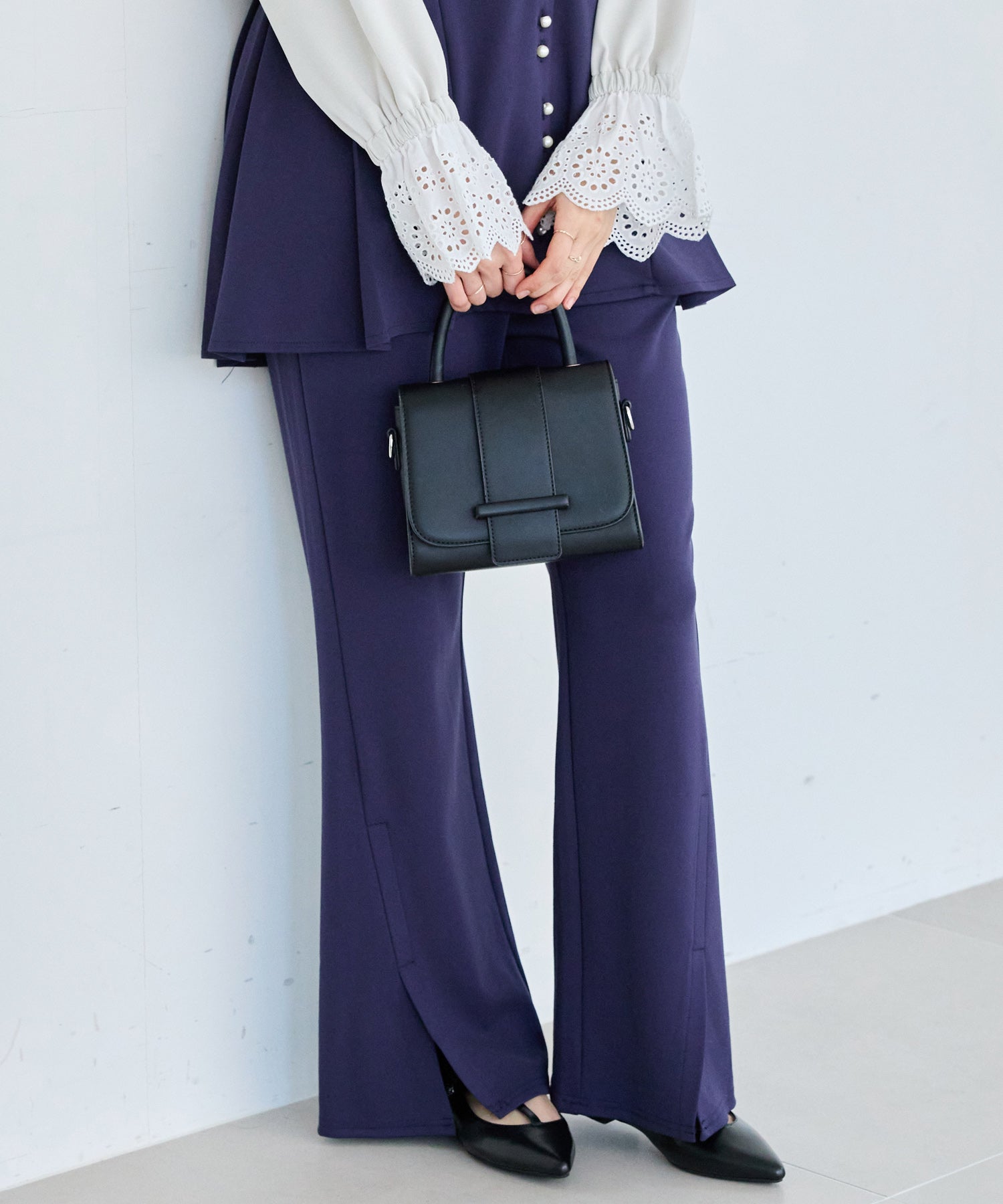 ネイビー model:163cm 着用サイズ:M