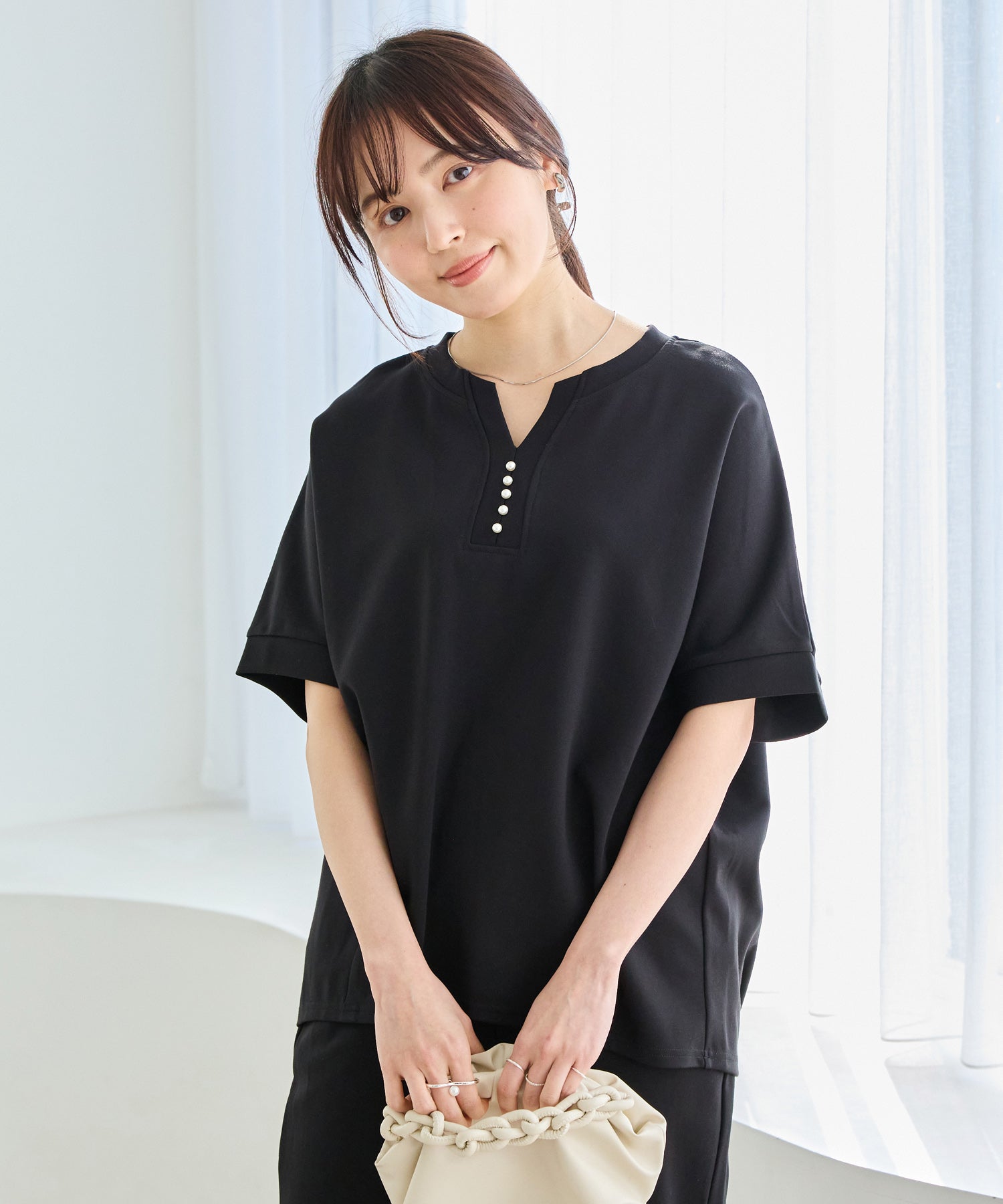 ブラック model:163cm 着用サイズ:M