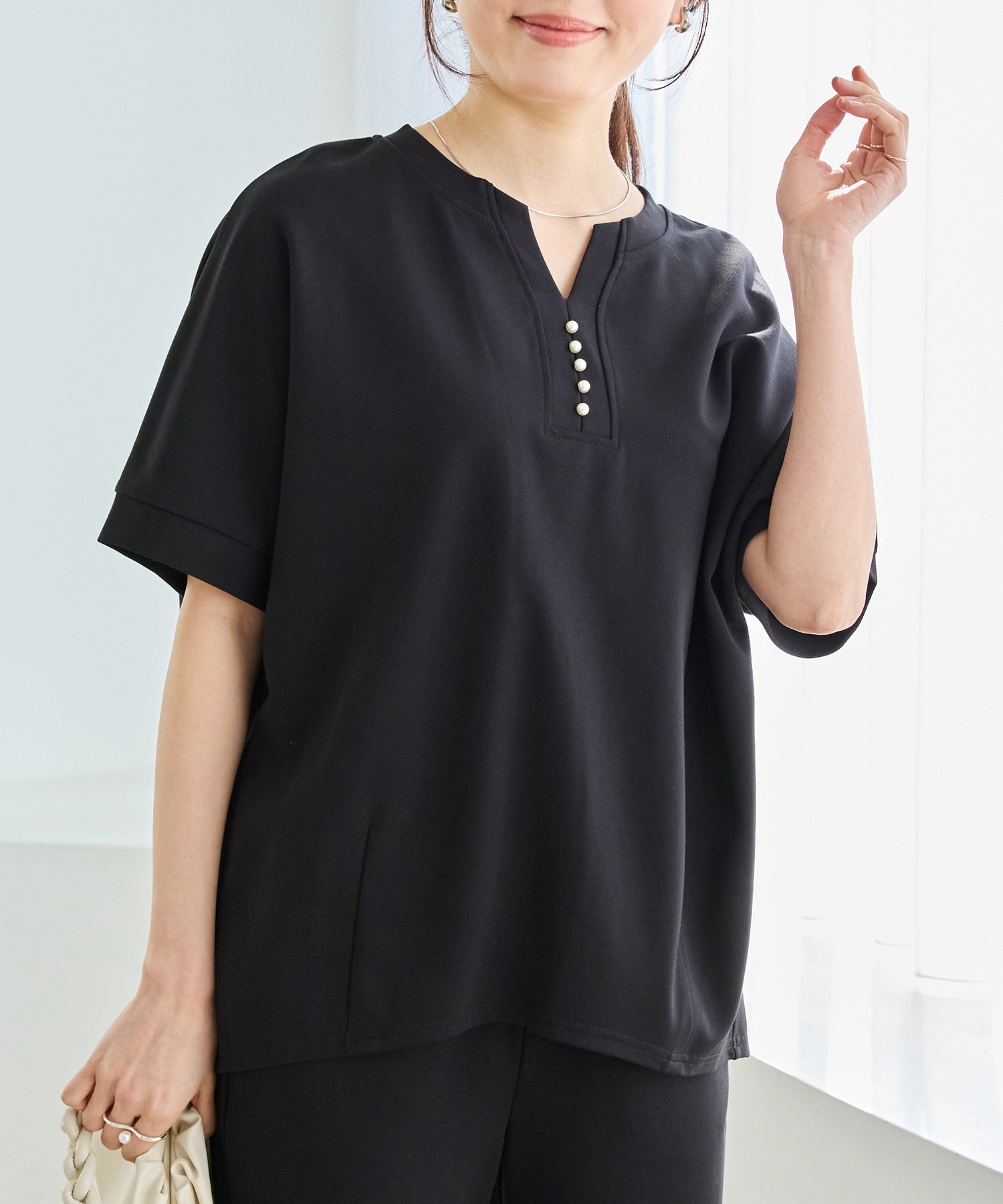 ブラック model:163cm 着用サイズ:M