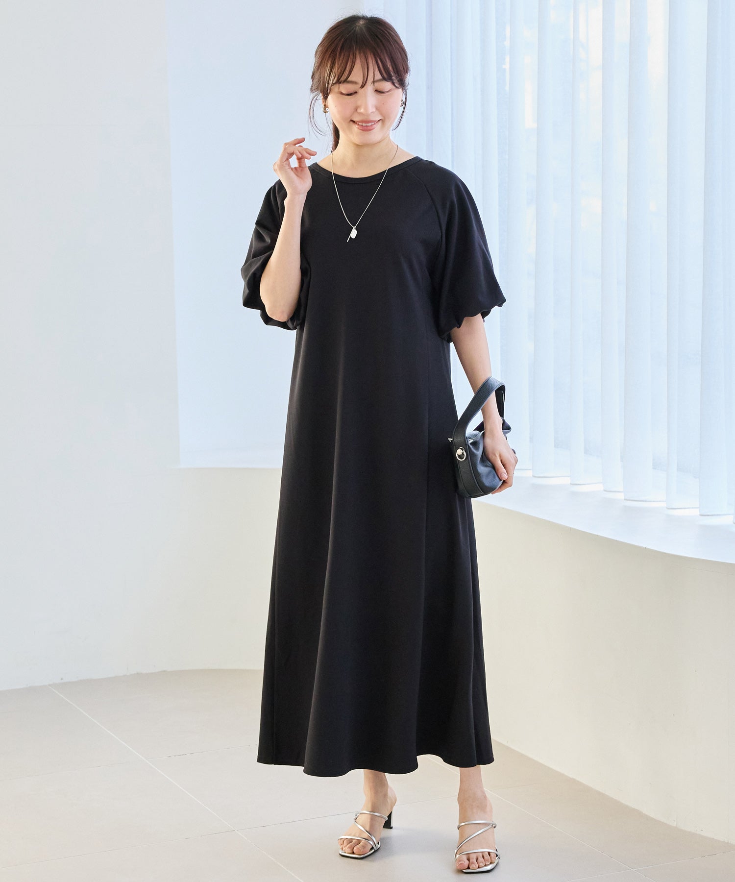 ブラック model:163cm 着用サイズ:M