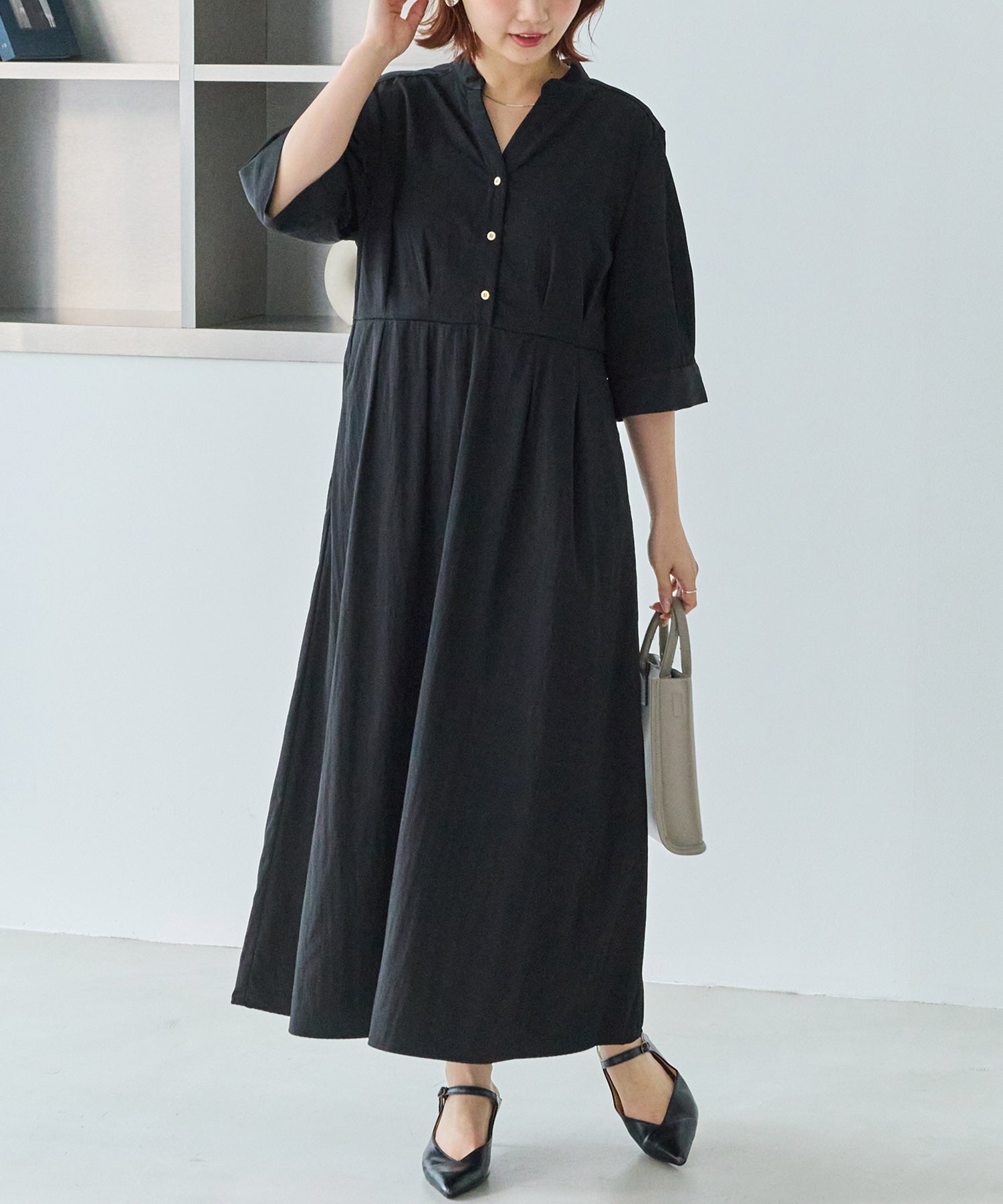 ブラック model:156cm 着用サイズ:M