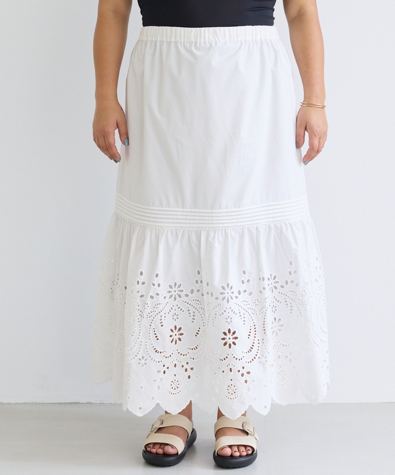 フロント model:161cm 着用サイズ:3L