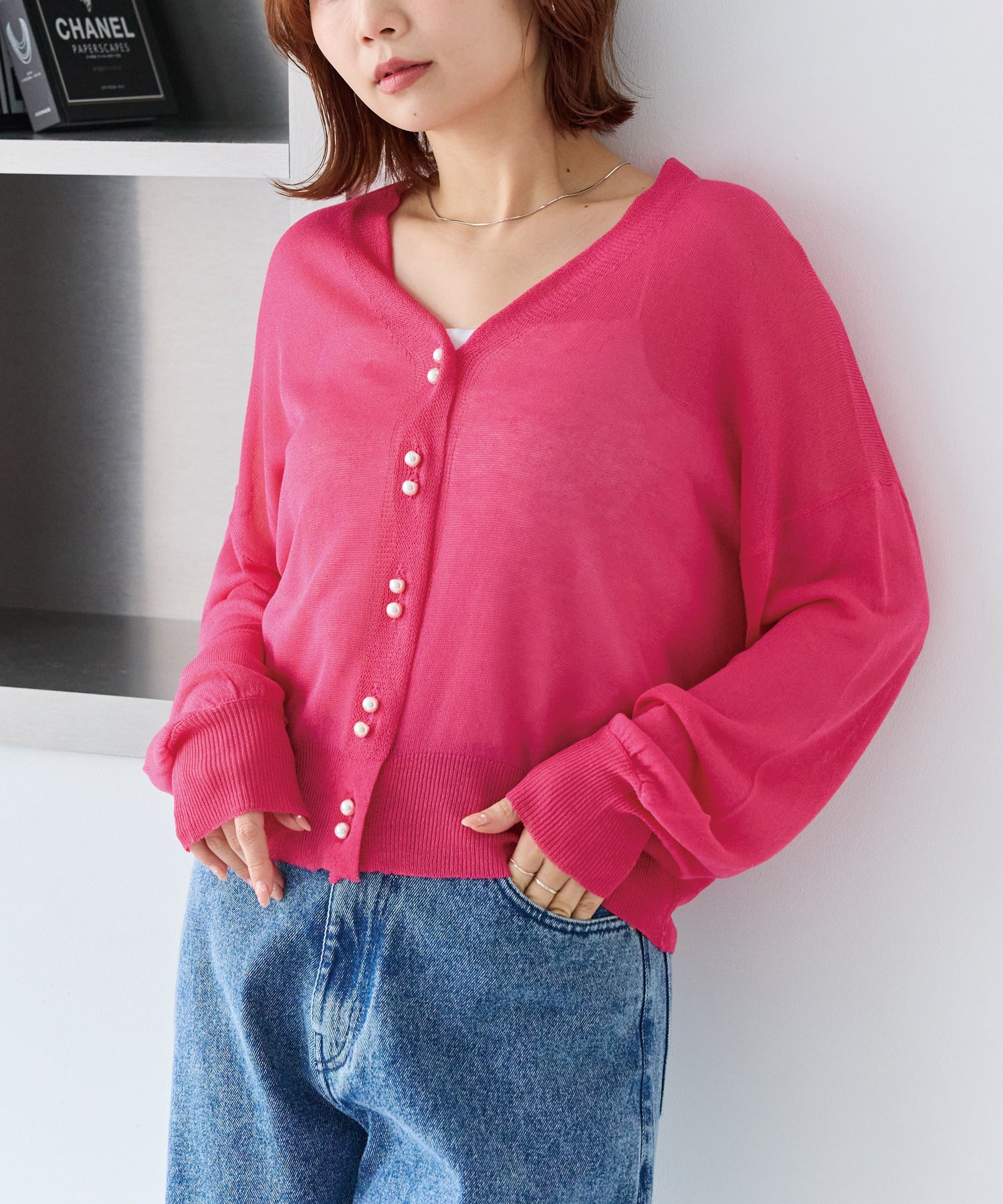 ピンク model:156cm 着用サイズ:M