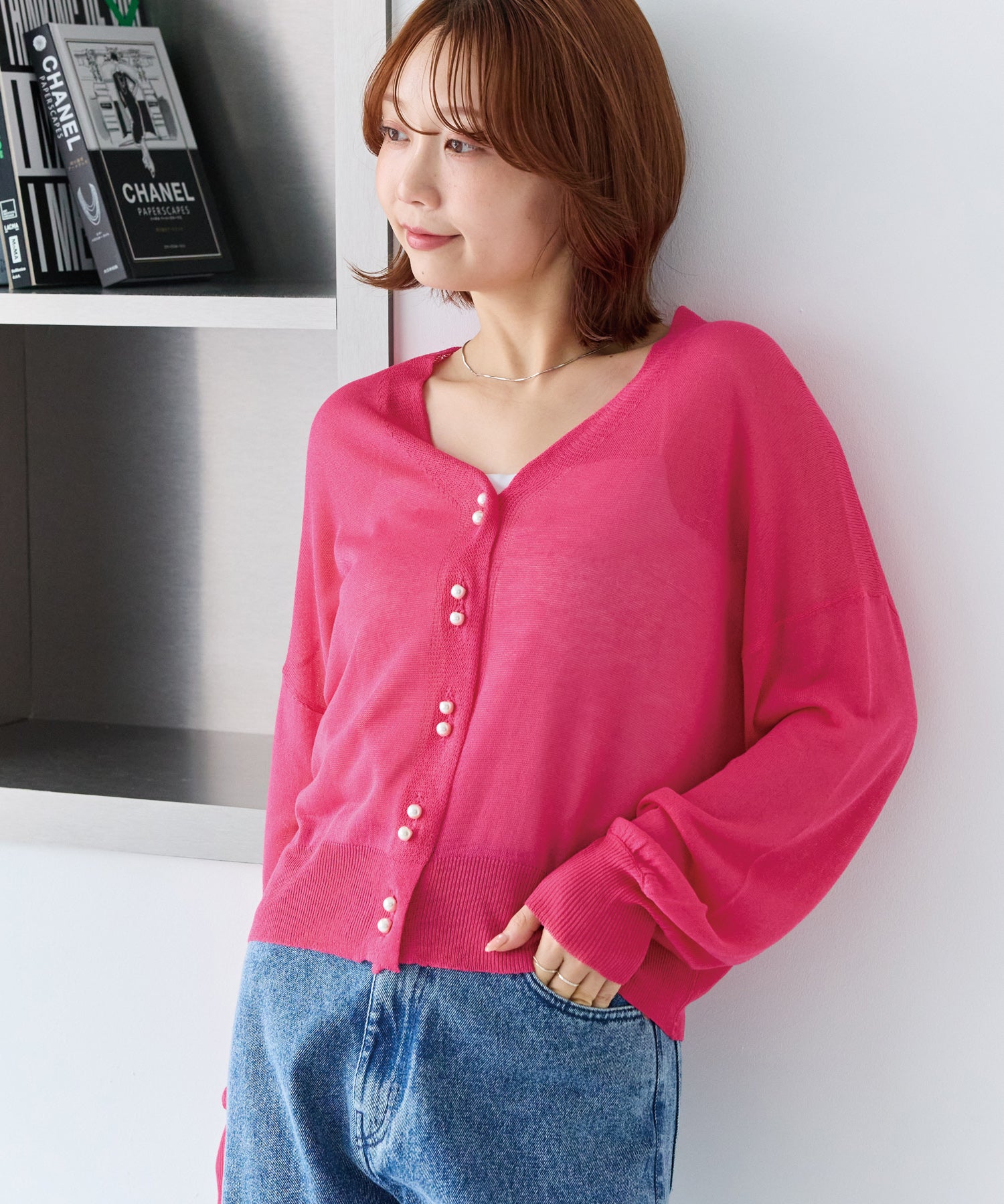 ピンク model:156cm 着用サイズ:M