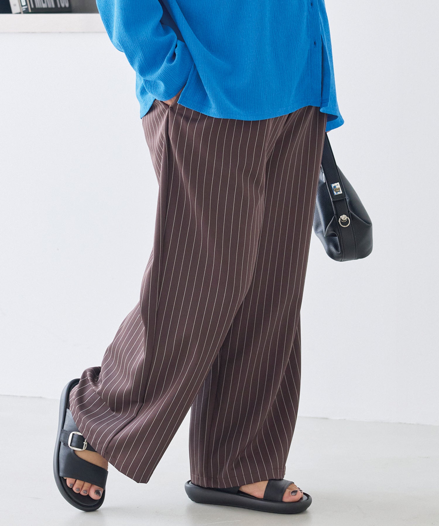 ブラウン model:161cm 着用サイズ:3L