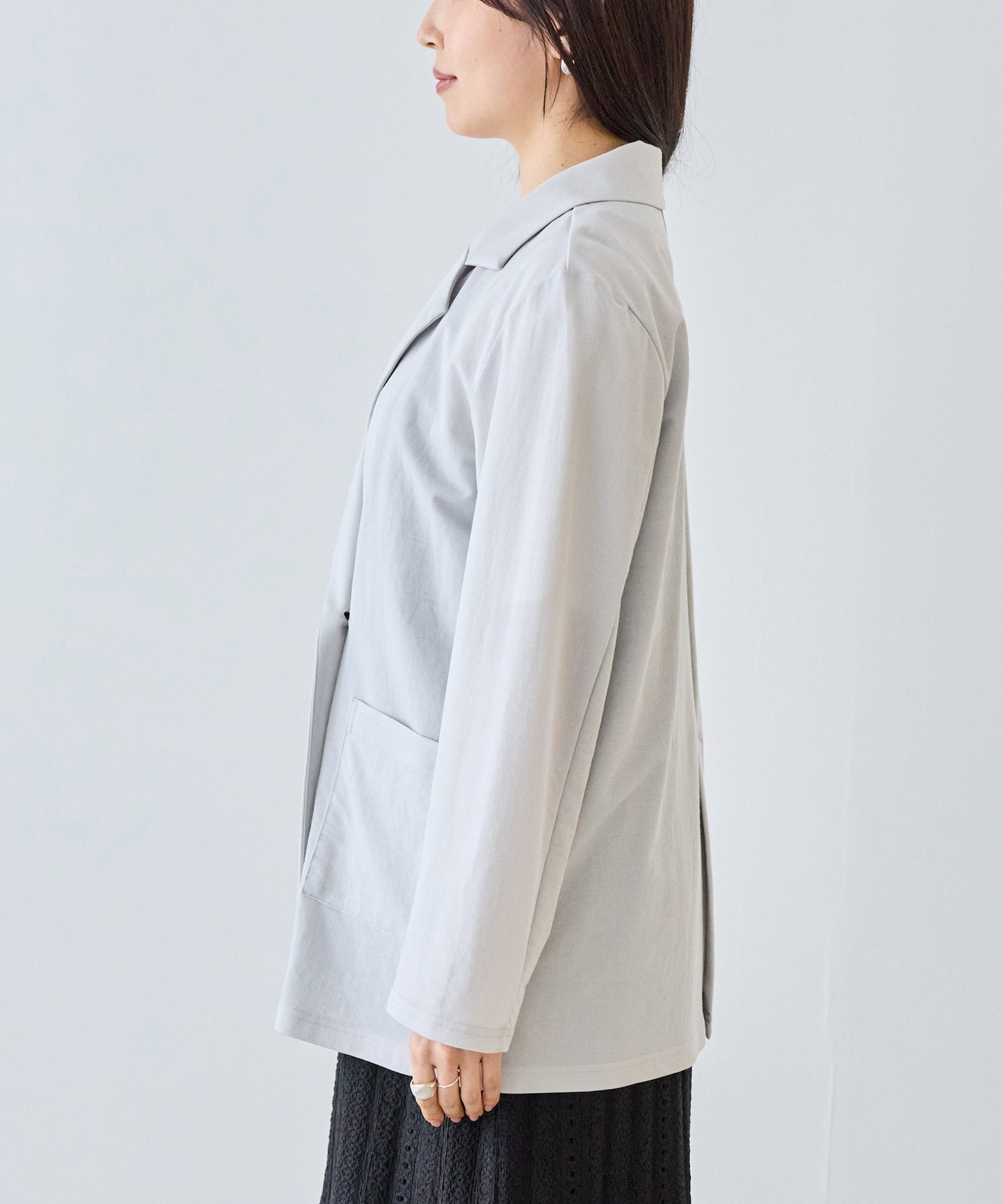 サイド model:163cm 着用サイズ:M