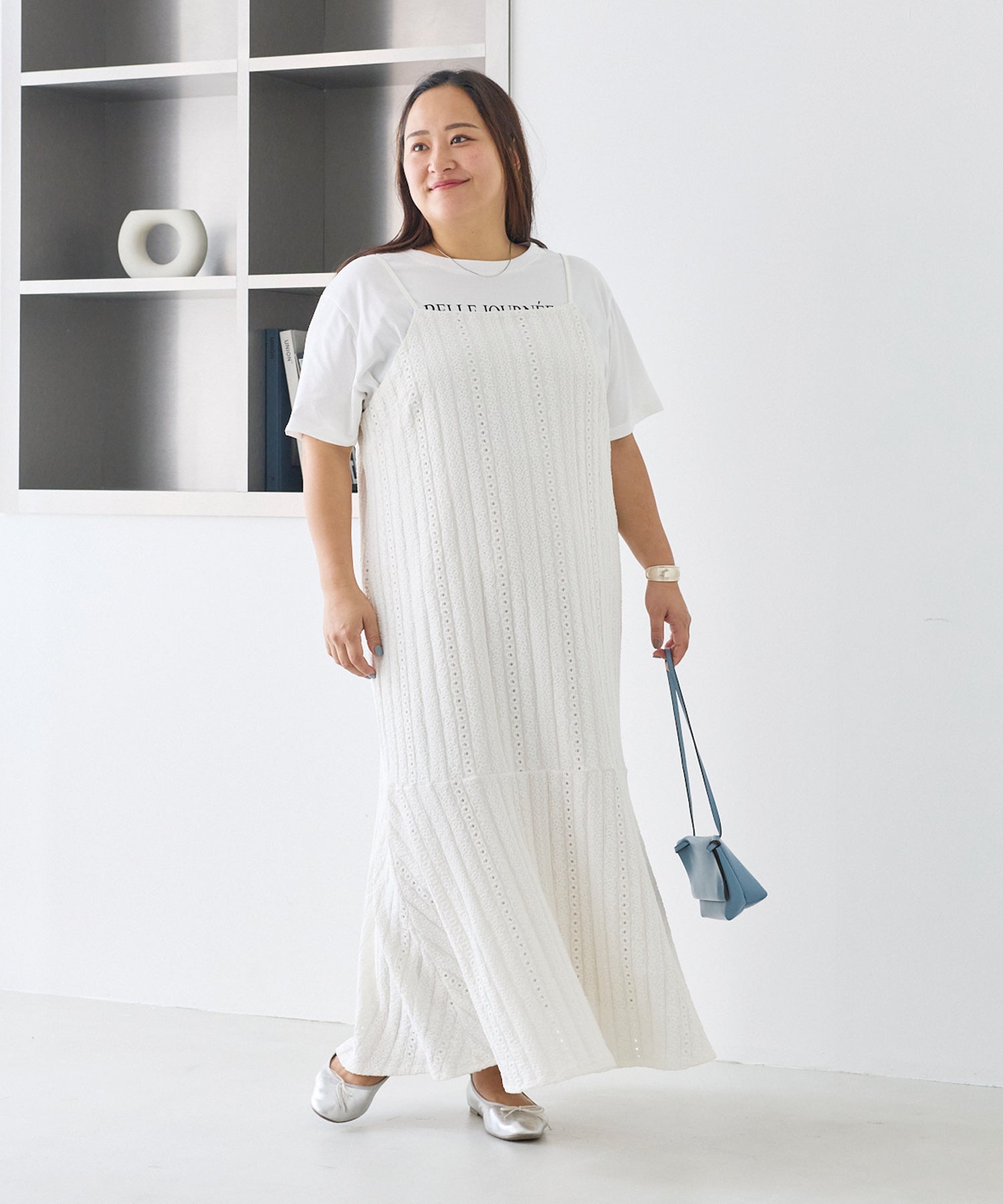 オフホワイト model:161cm 着用サイズ:3L