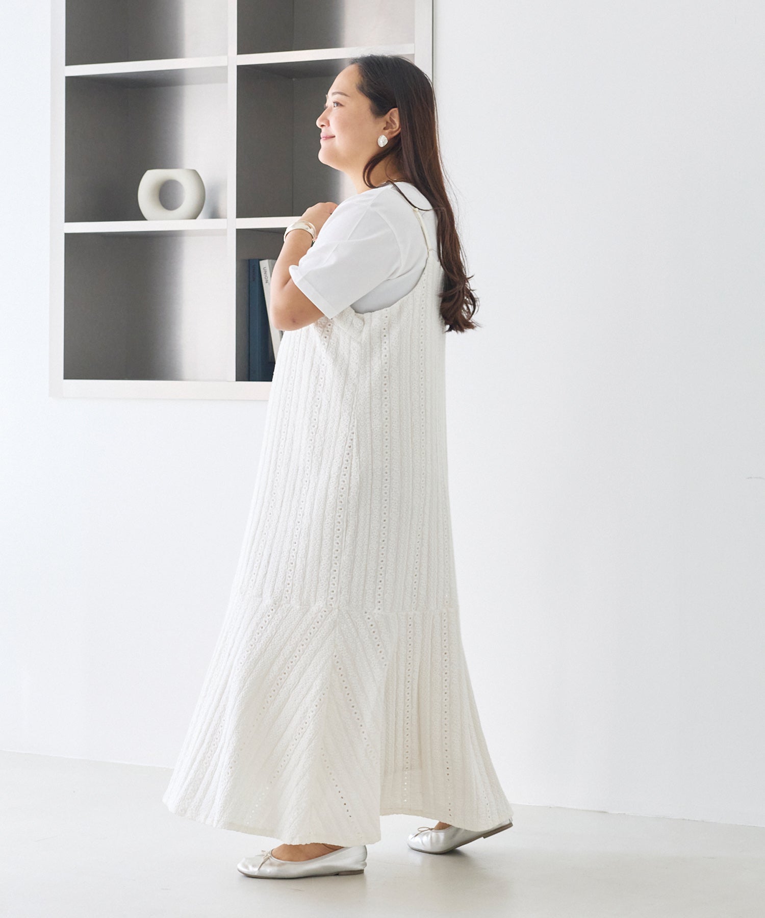 オフホワイト model:161cm 着用サイズ:3L
