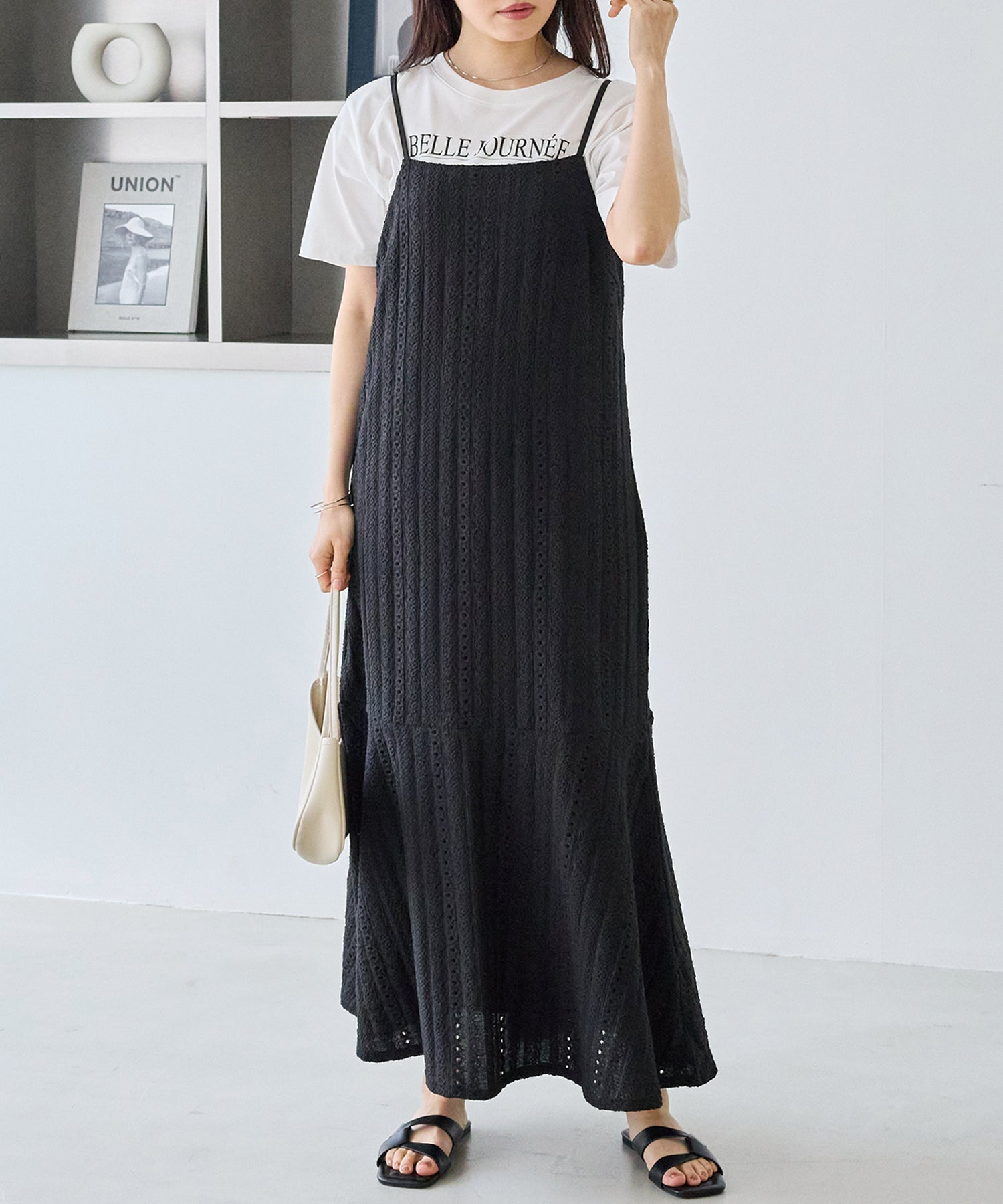 ブラック model:163cm 着用サイズ:M