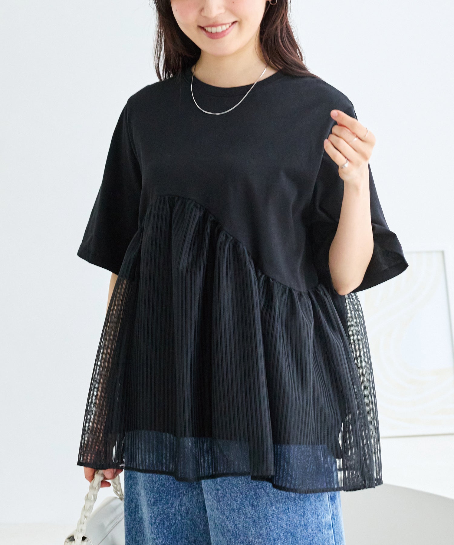 ブラック model:162cm 着用サイズ:M