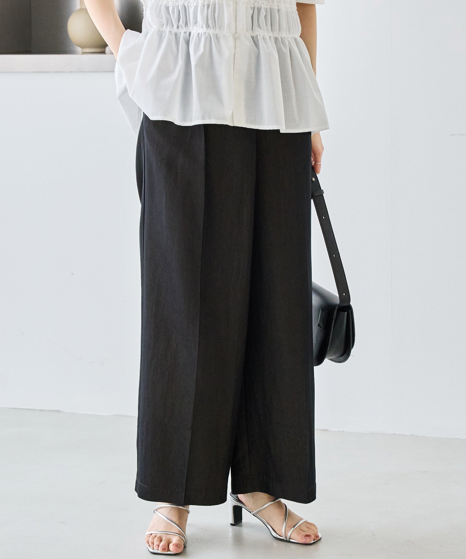 ブラック model:163cm 着用サイズ:M