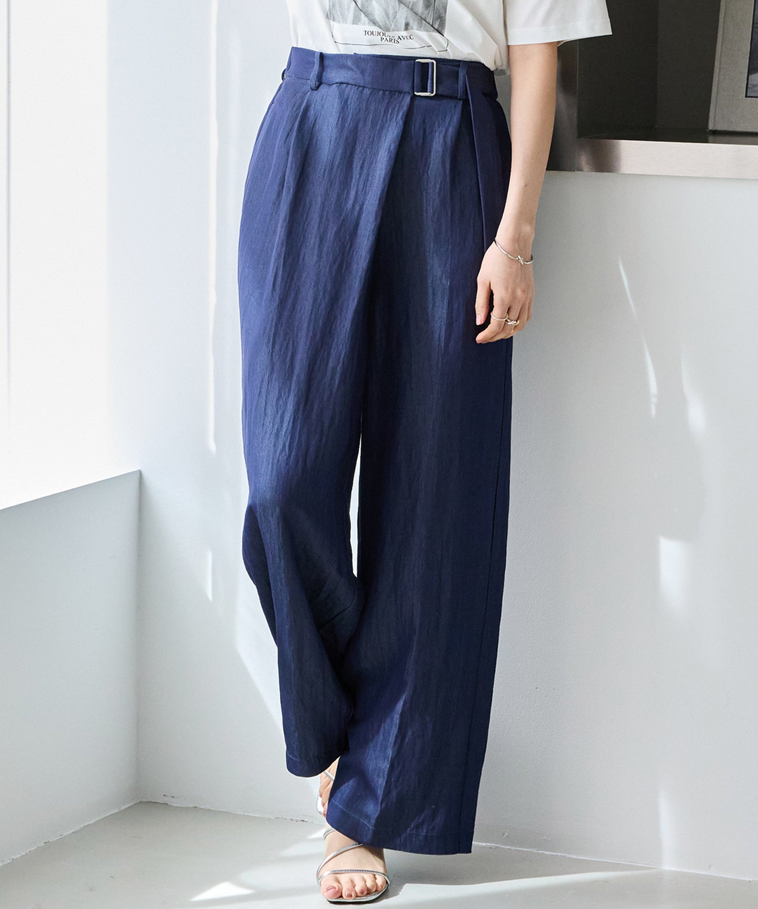ネイビー model:163cm 着用サイズ:M