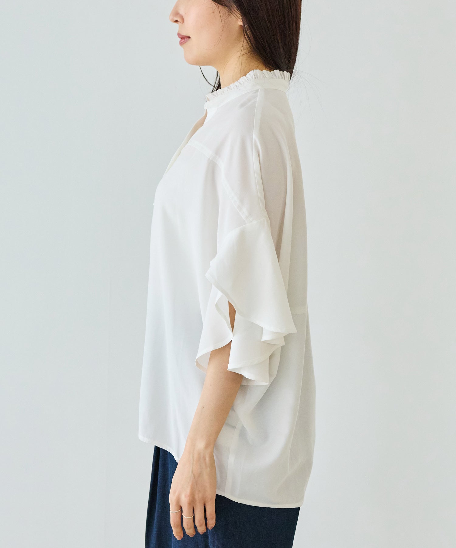 サイド model:163cm 着用サイズ:M