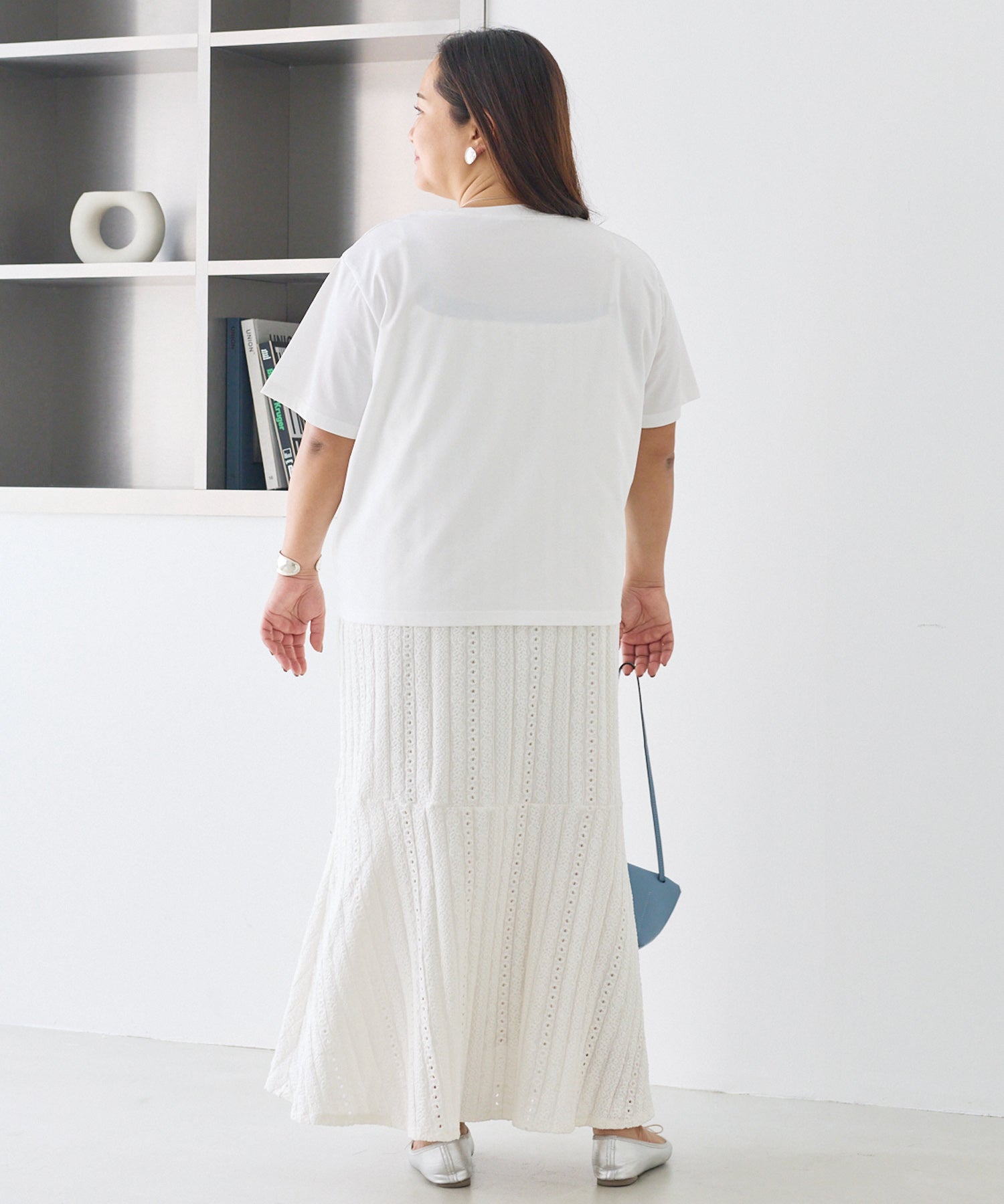 オフホワイト model:161cm 着用サイズ:3L