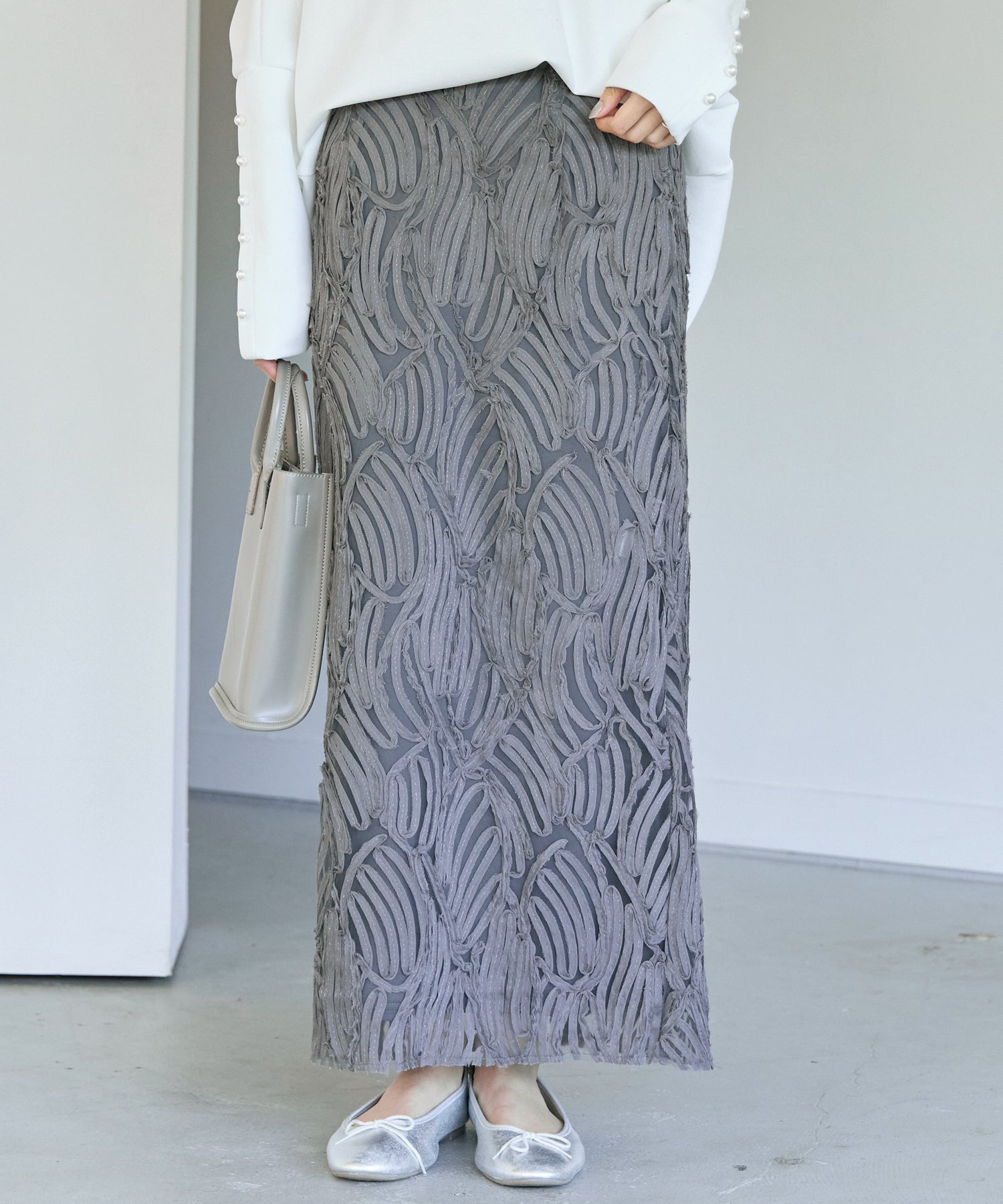 チャコールグレー model:160cm 着用サイズ:M