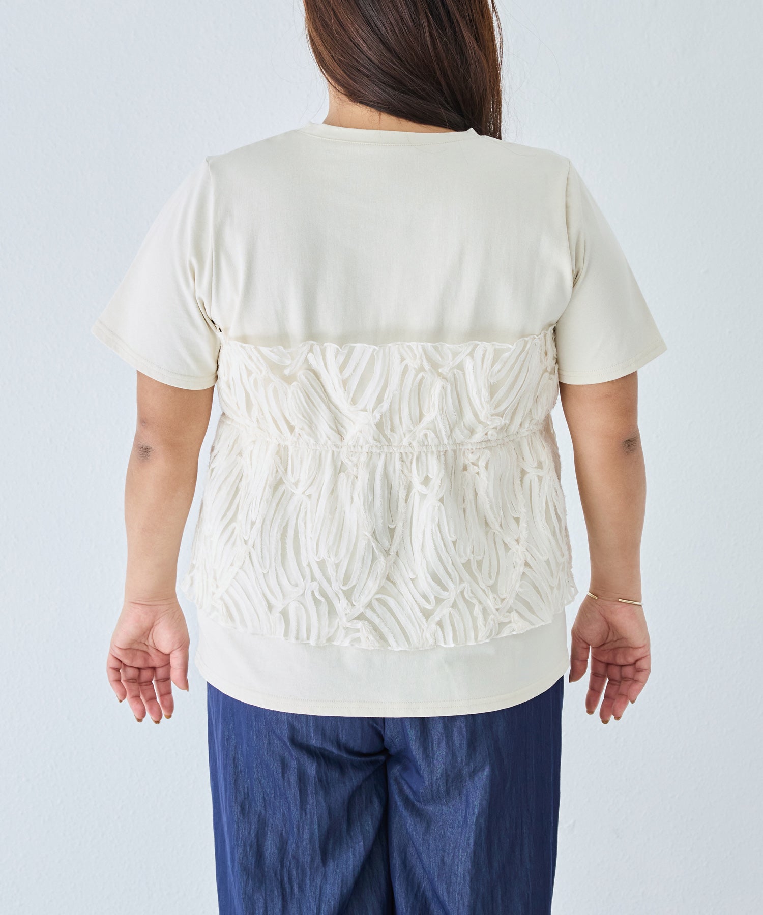バック model:161cm 着用サイズ:3L