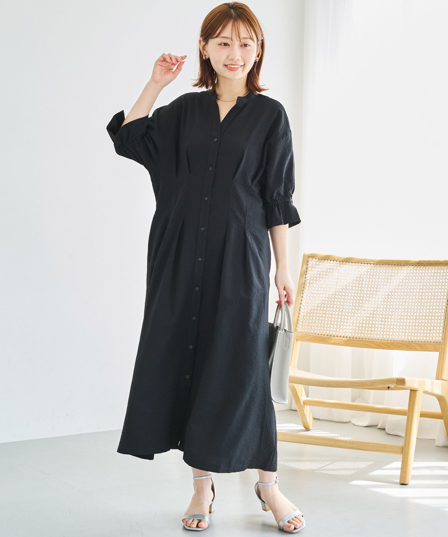 ブラック model:156cm 着用サイズ:M