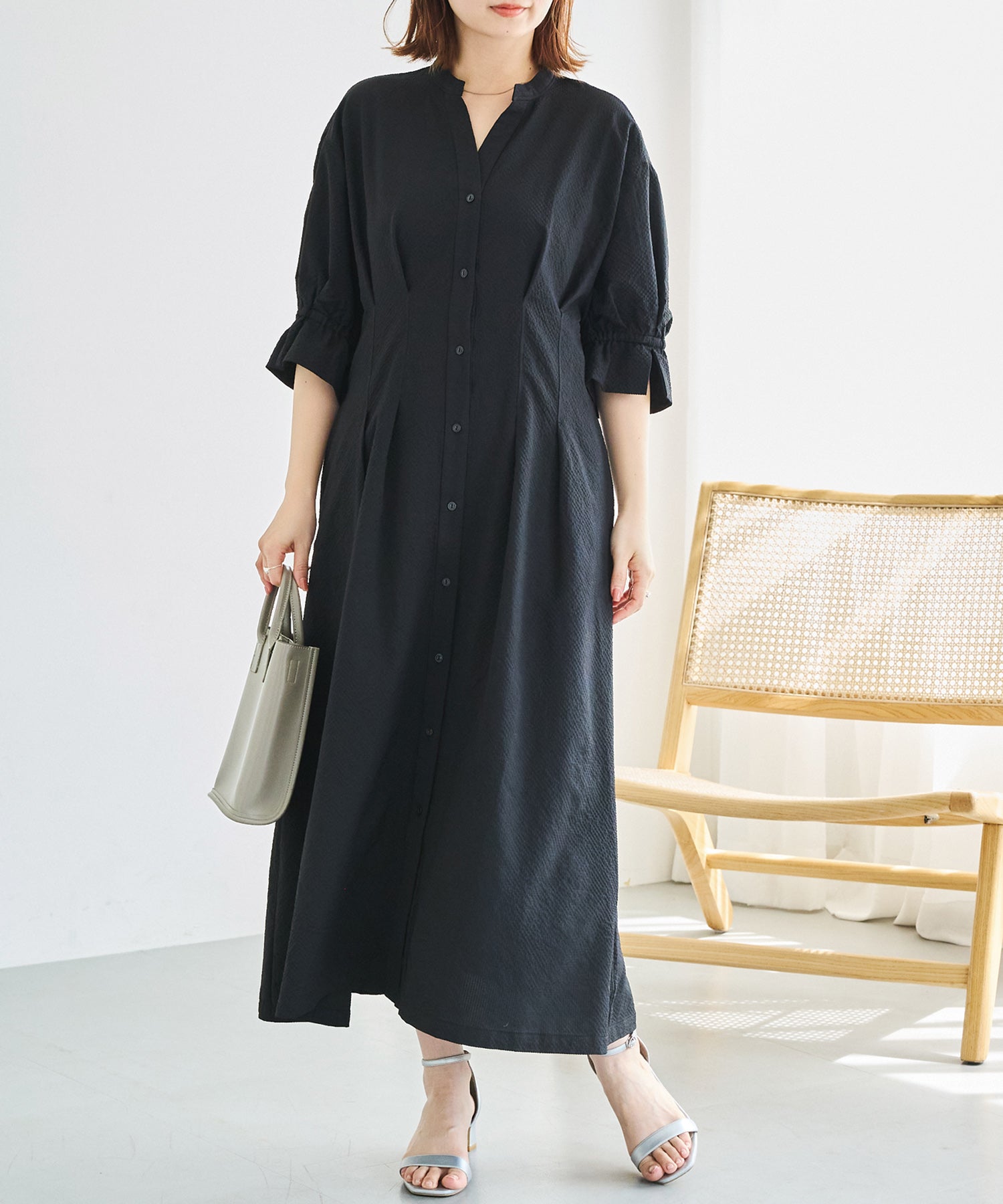 ブラック model:156cm 着用サイズ:M