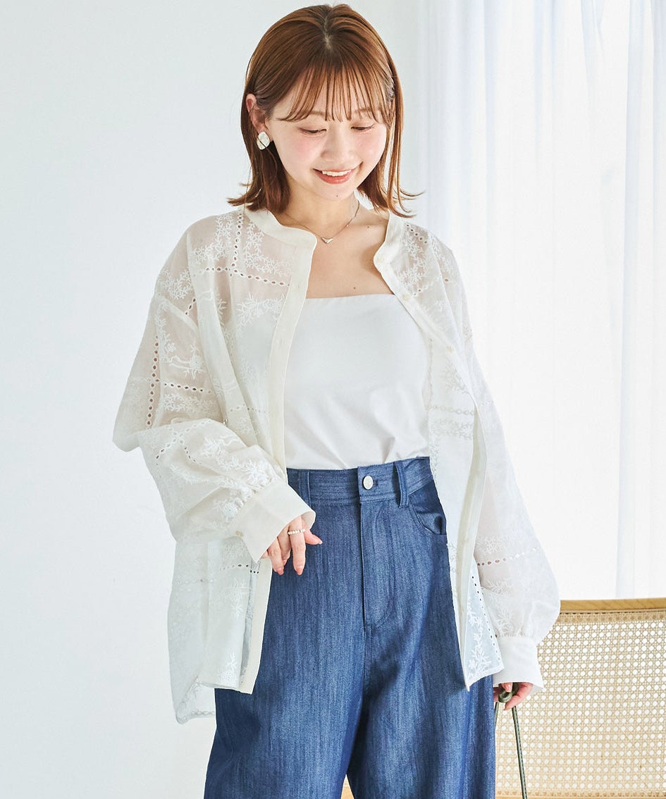 アイボリー model:156cm 着用サイズ:M