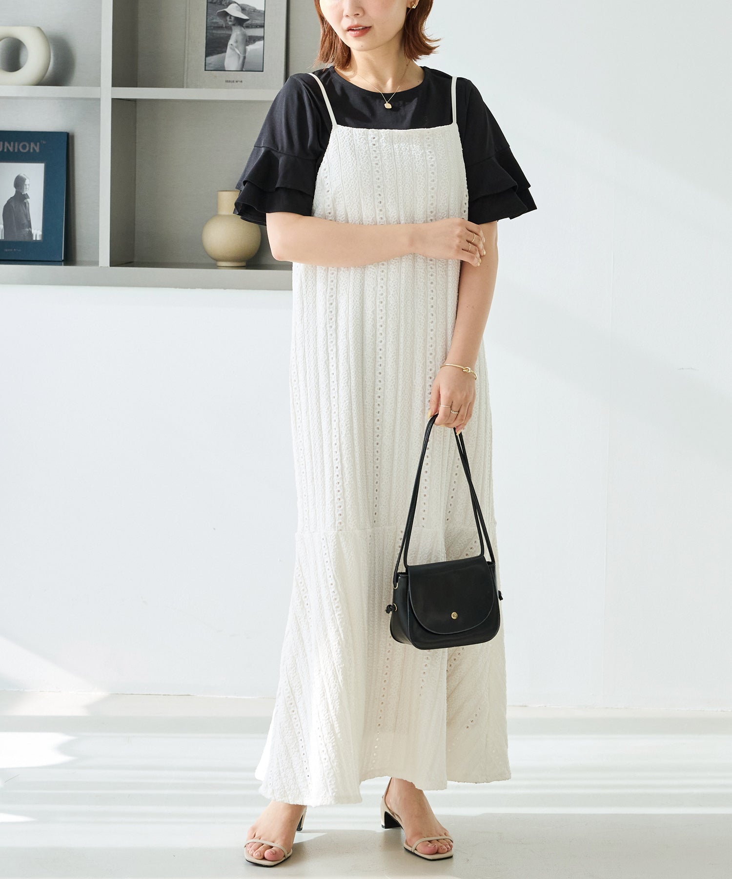 ブラック model:156cm 着用サイズ:M