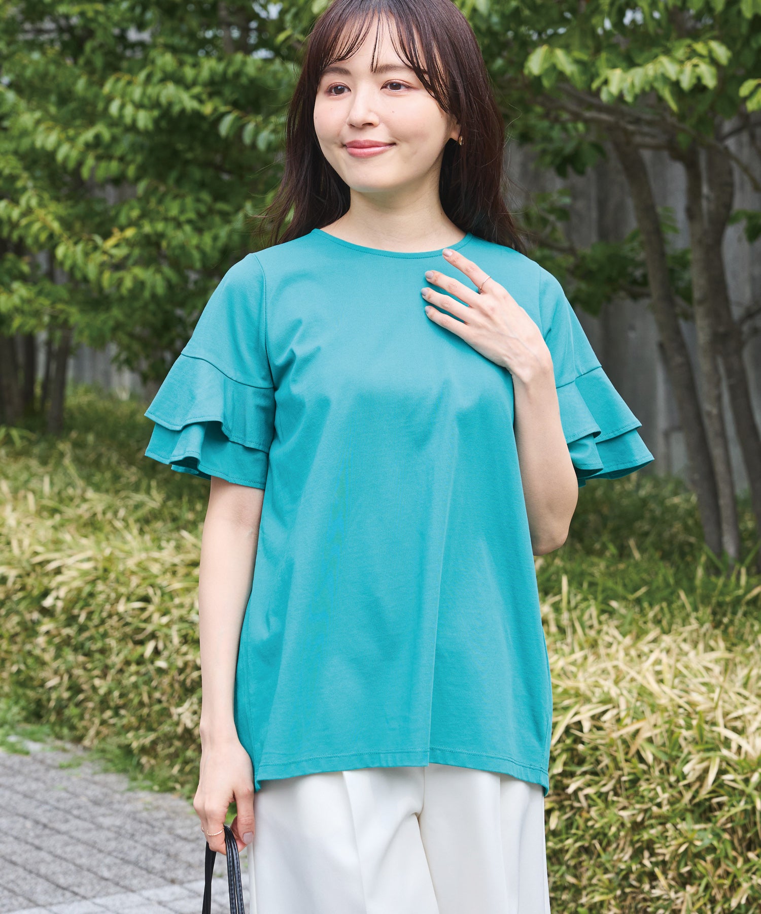 グリーン model:163cm 着用サイズ:M
