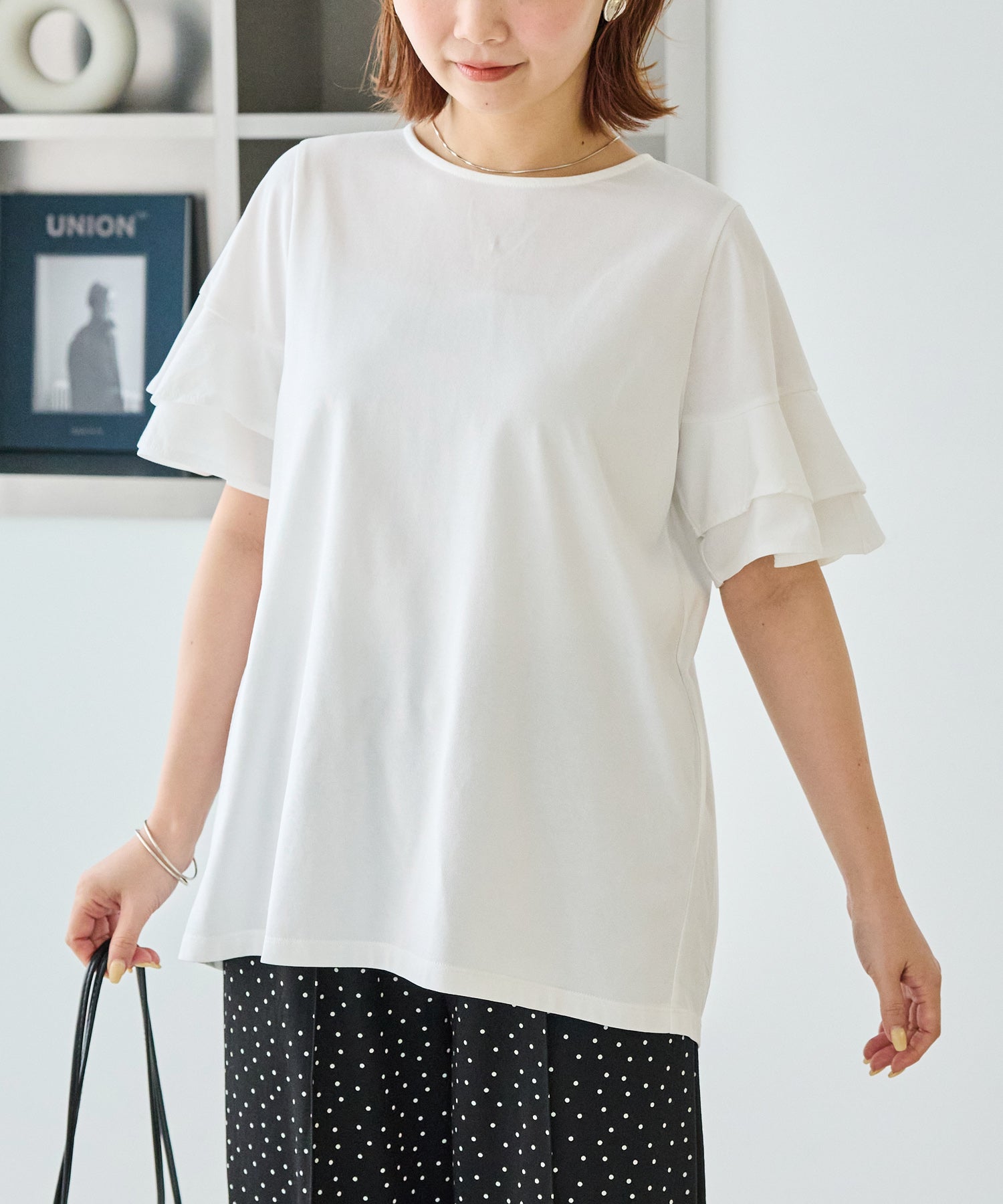 オフホワイト model:156cm 着用サイズ:M