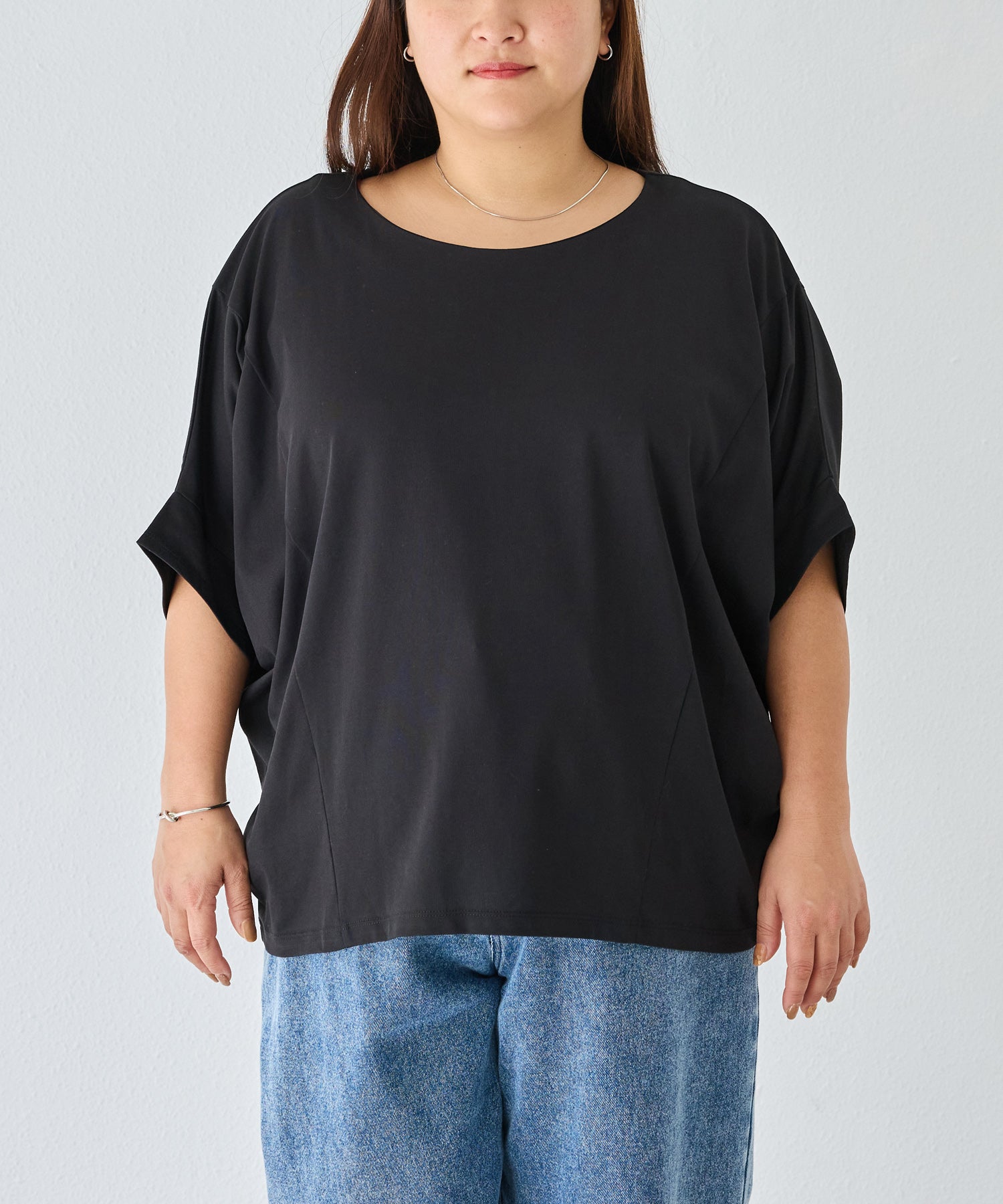 フロント model:161cm 着用サイズ:3L