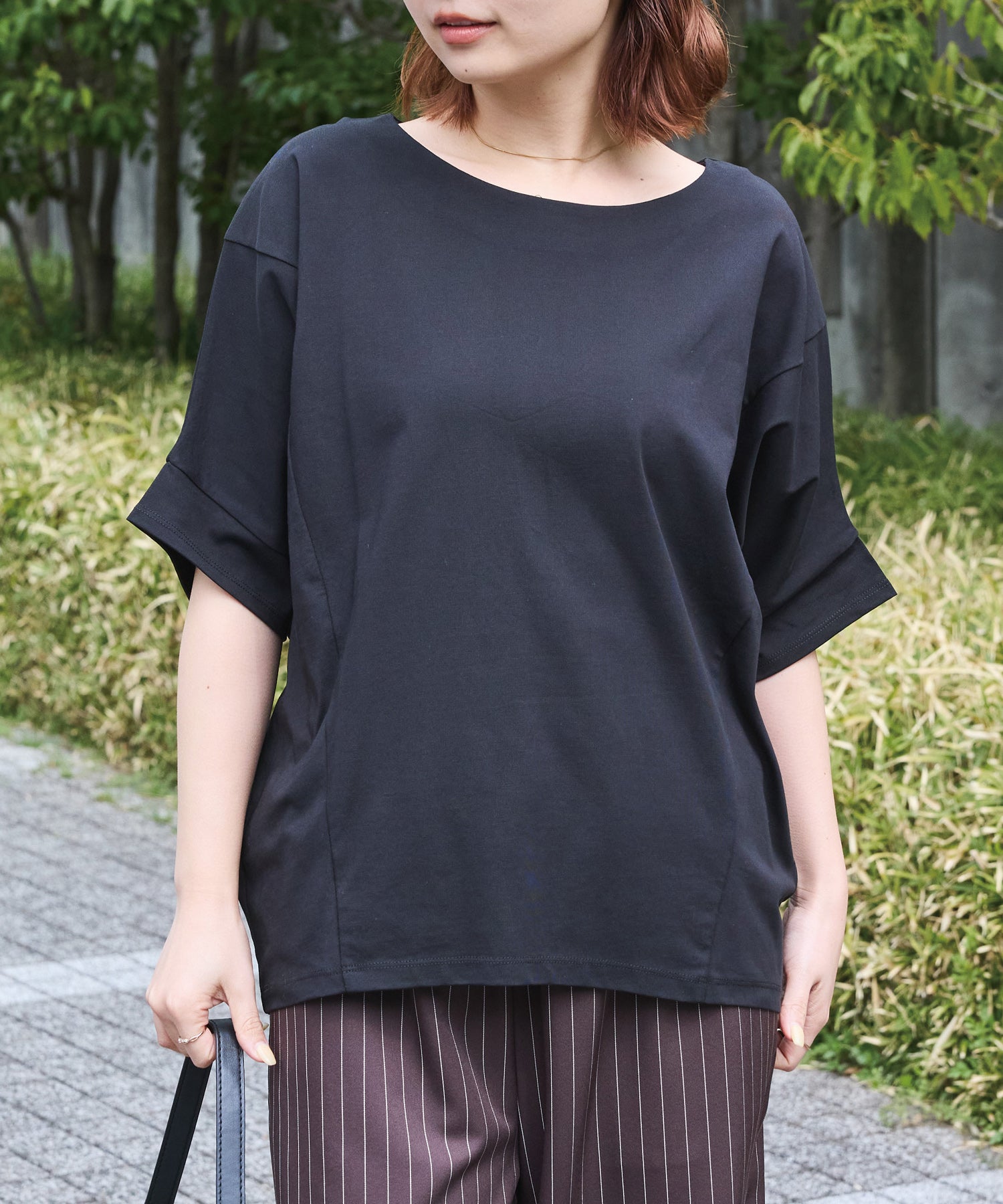 ブラック model:156cm 着用サイズ:M