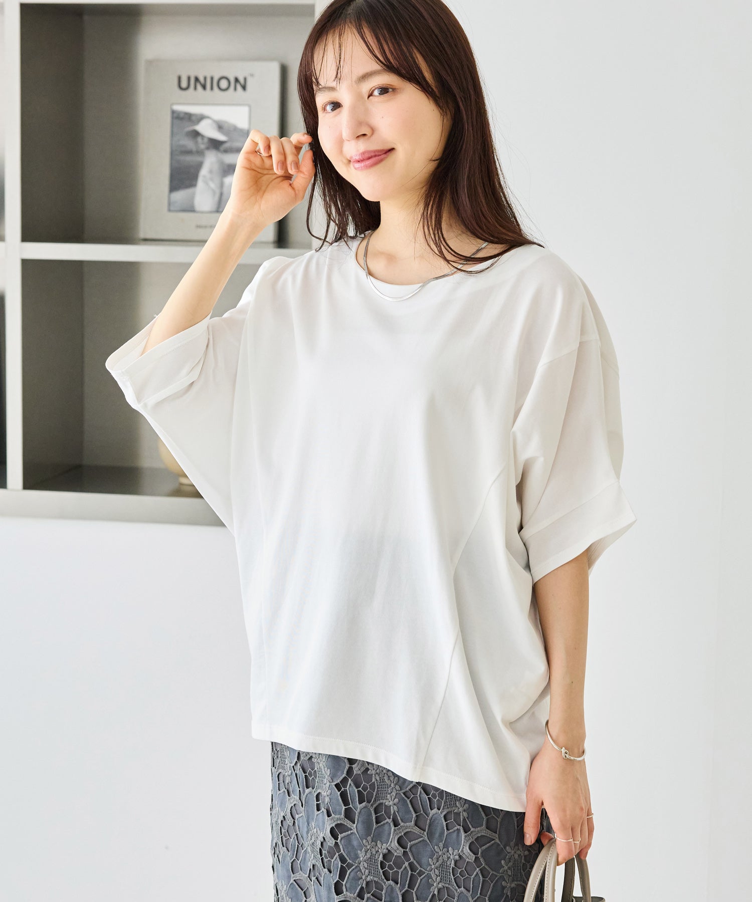 オフホワイト model:163cm 着用サイズ:M