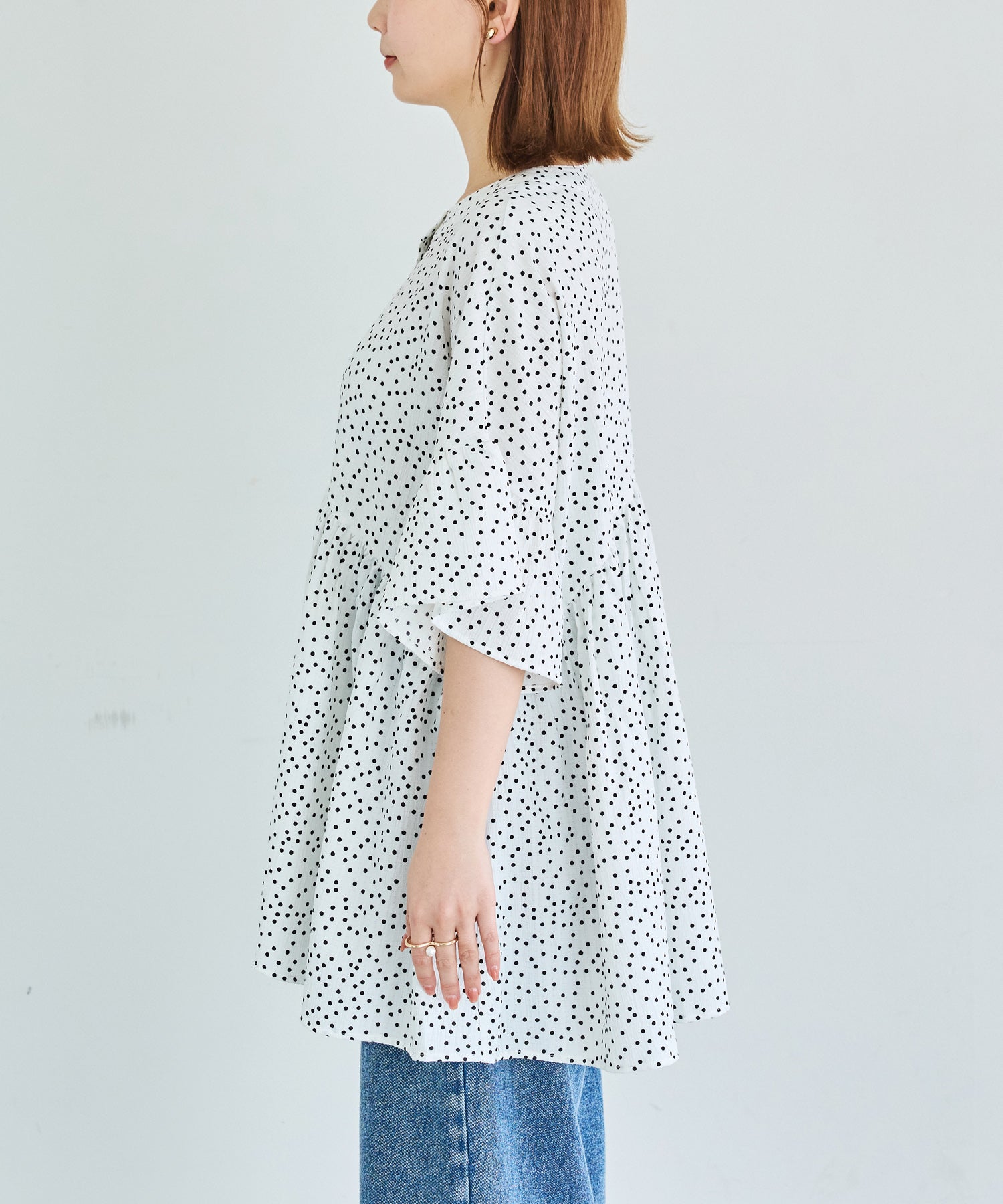 サイド model:156cm 着用サイズ:M