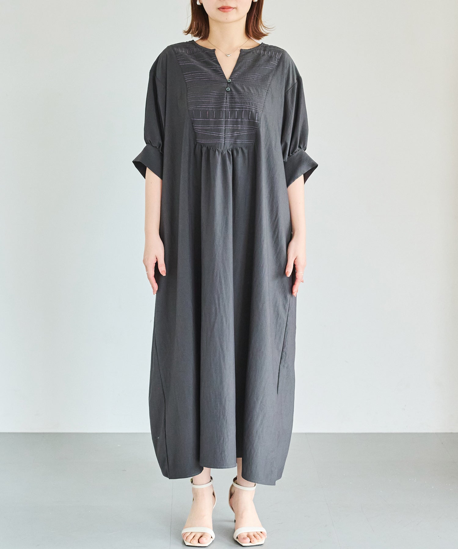 フロント model:156cm 着用サイズ:M