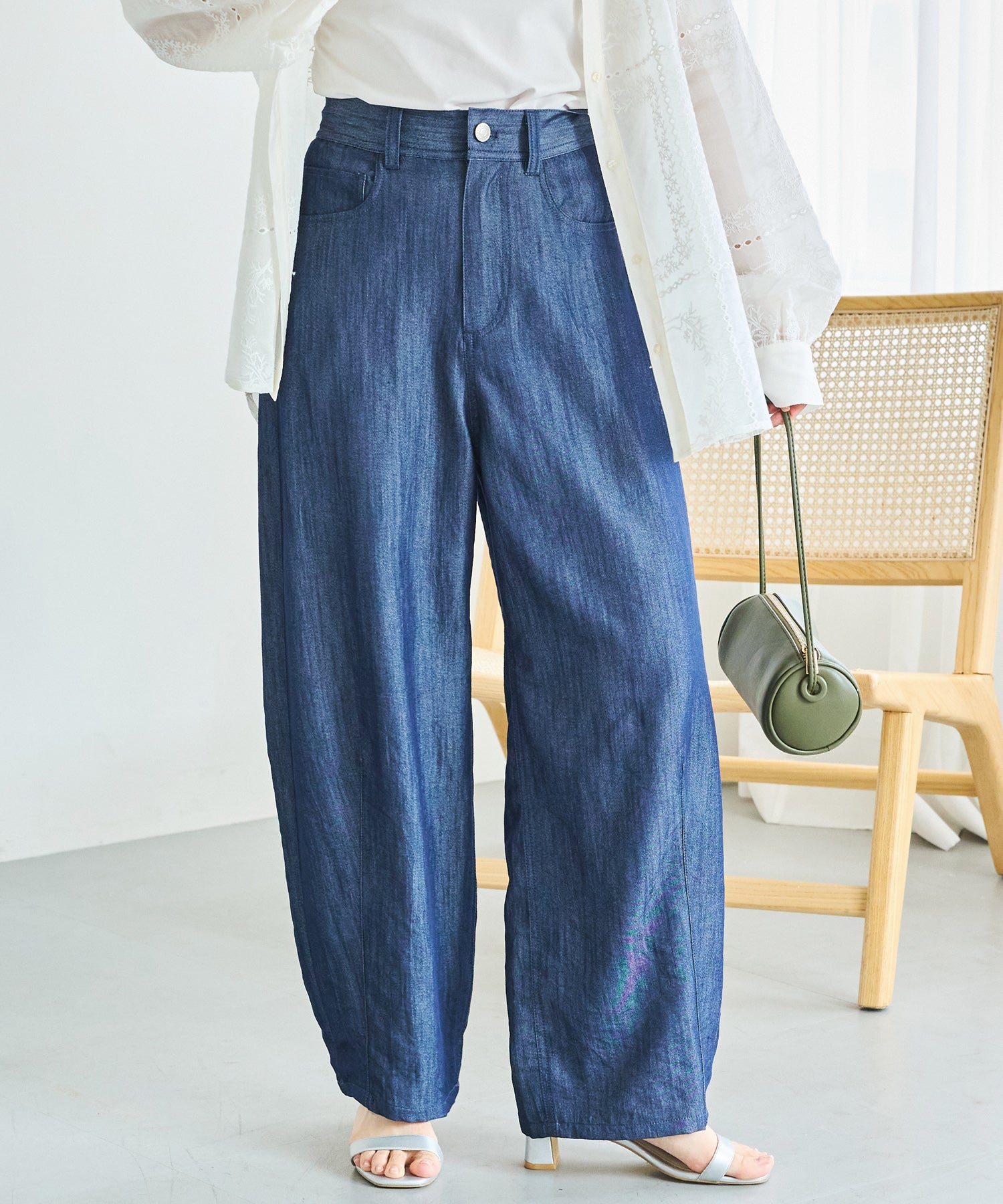 ネイビー model:156cm 着用サイズ:M