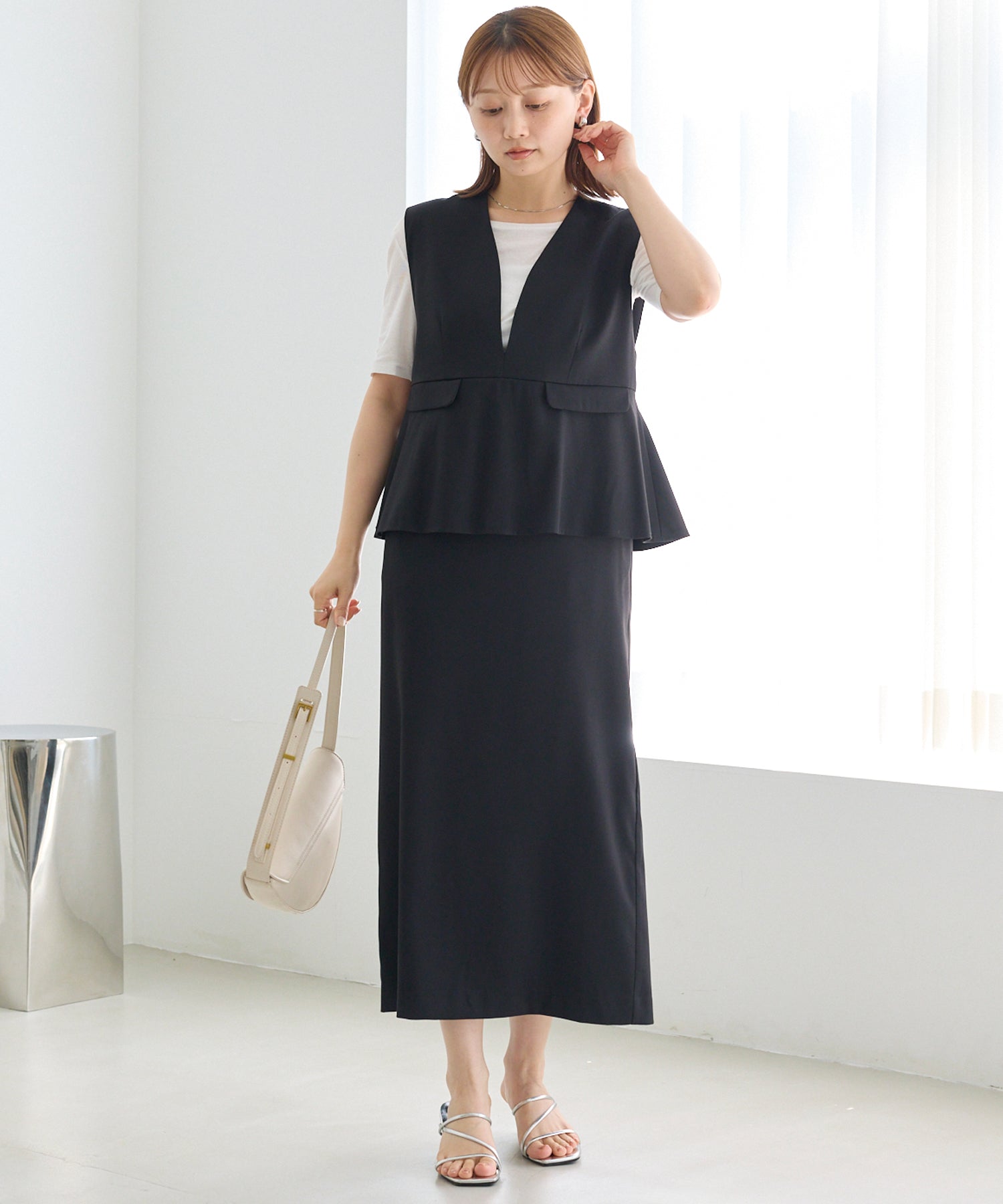 ブラック model:156cm 着用サイズ:M
