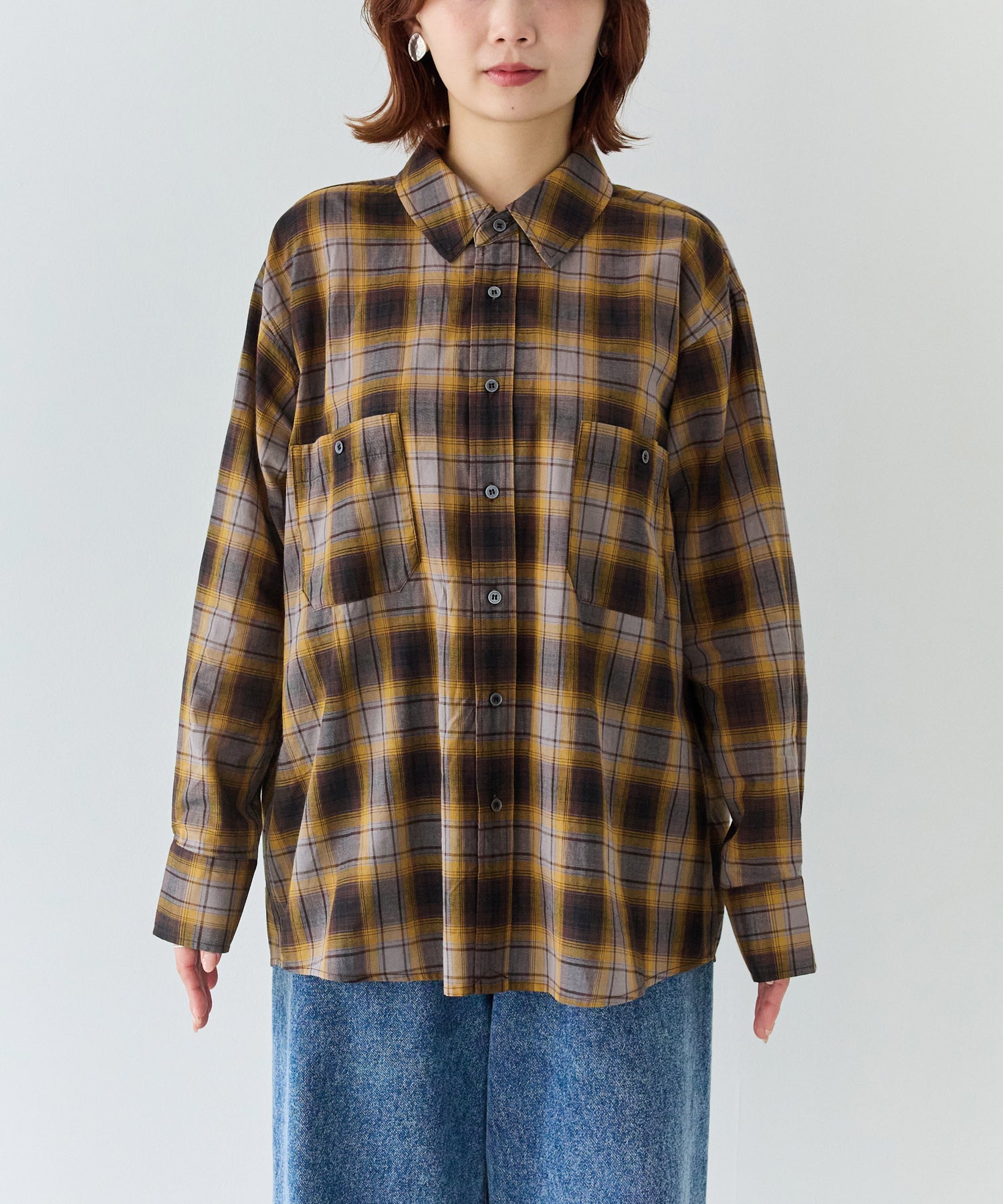 フロント model:156cm 着用サイズ:M