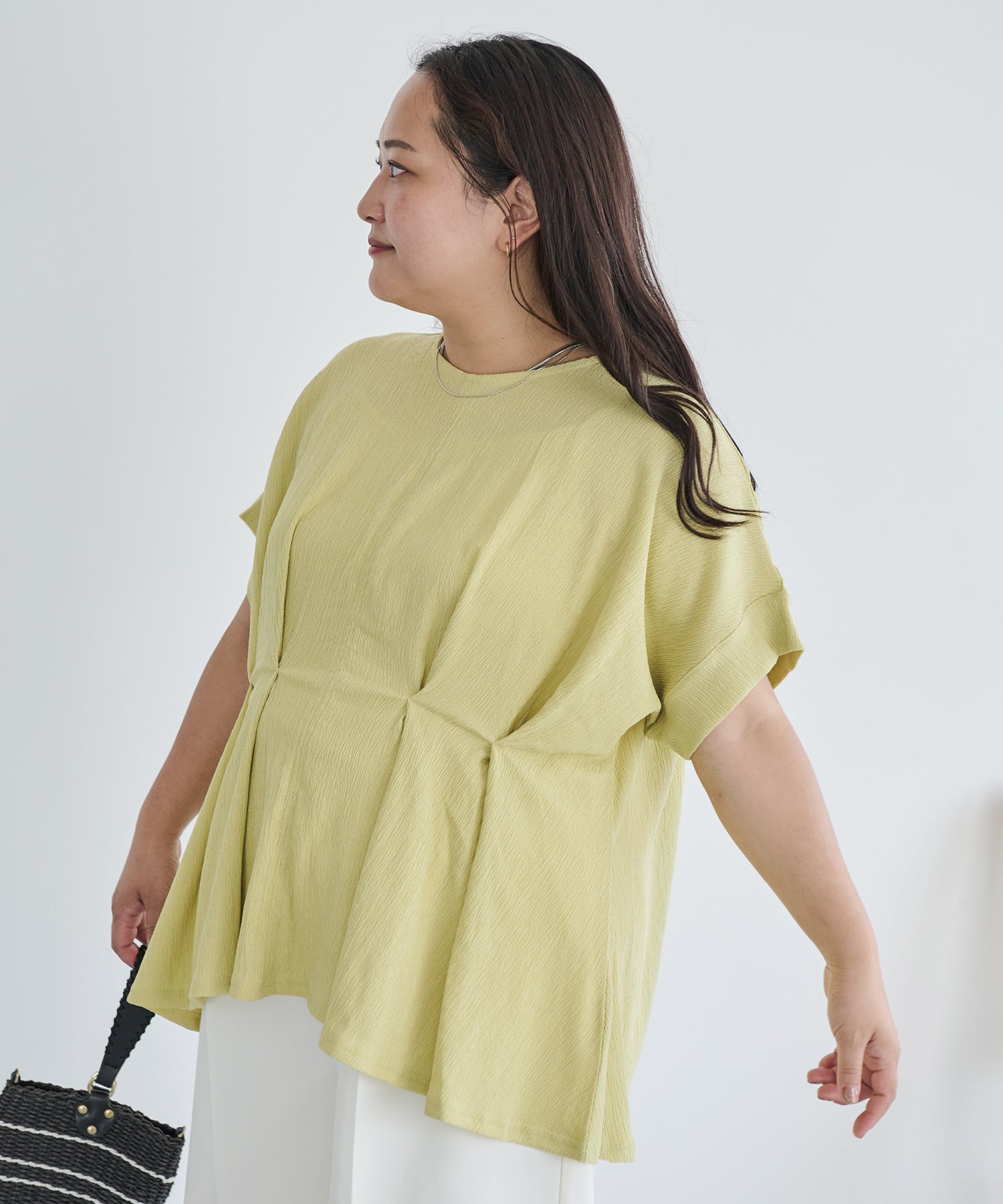 ライム model:161cm 着用サイズ:3L