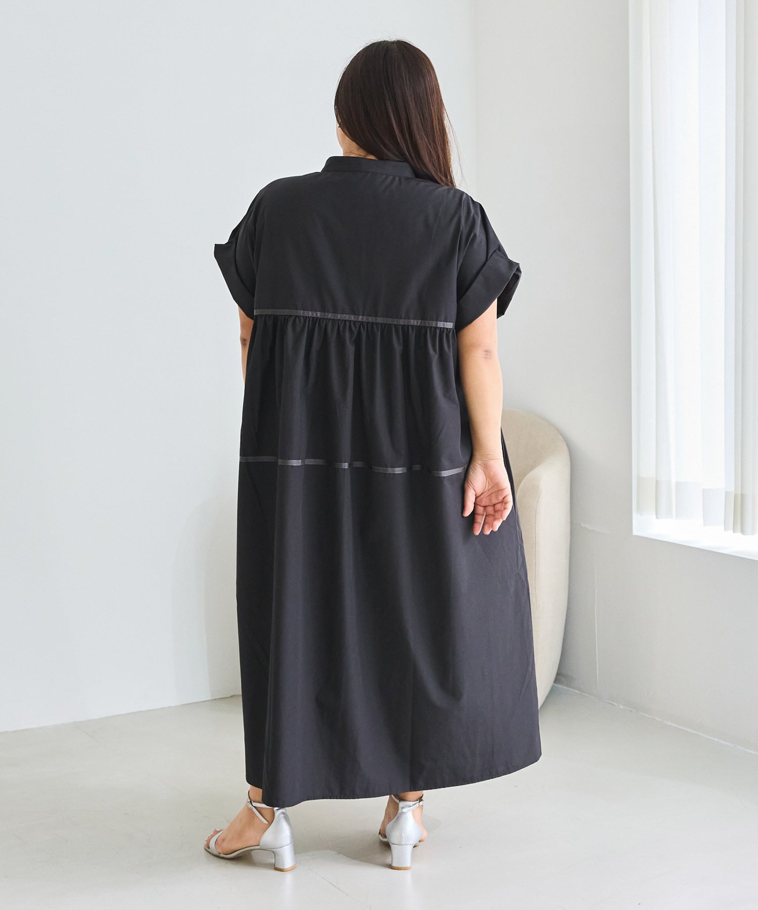 ブラック model:161cm 着用サイズ:3L