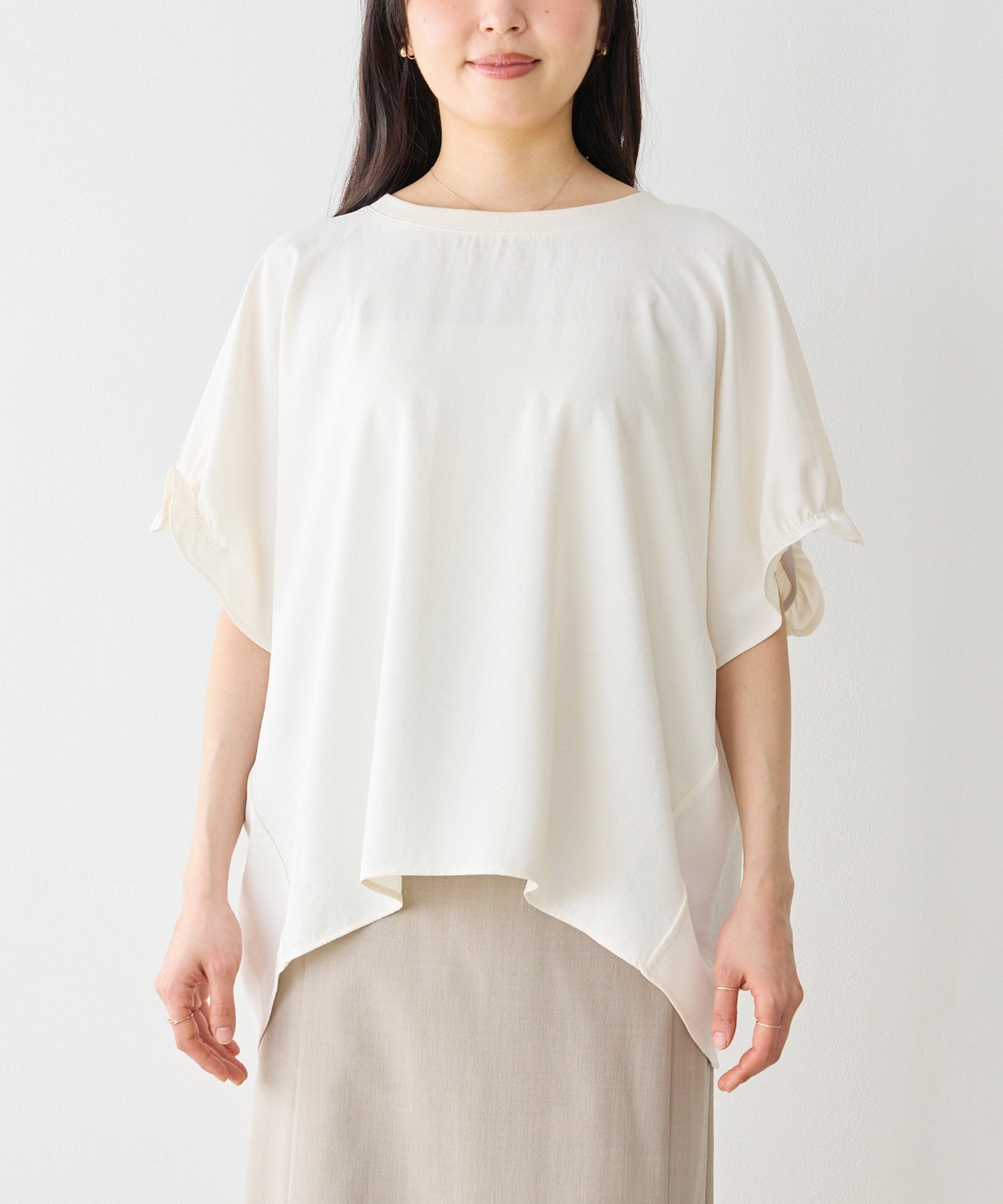 フロント model:163cm 着用サイズ:M
