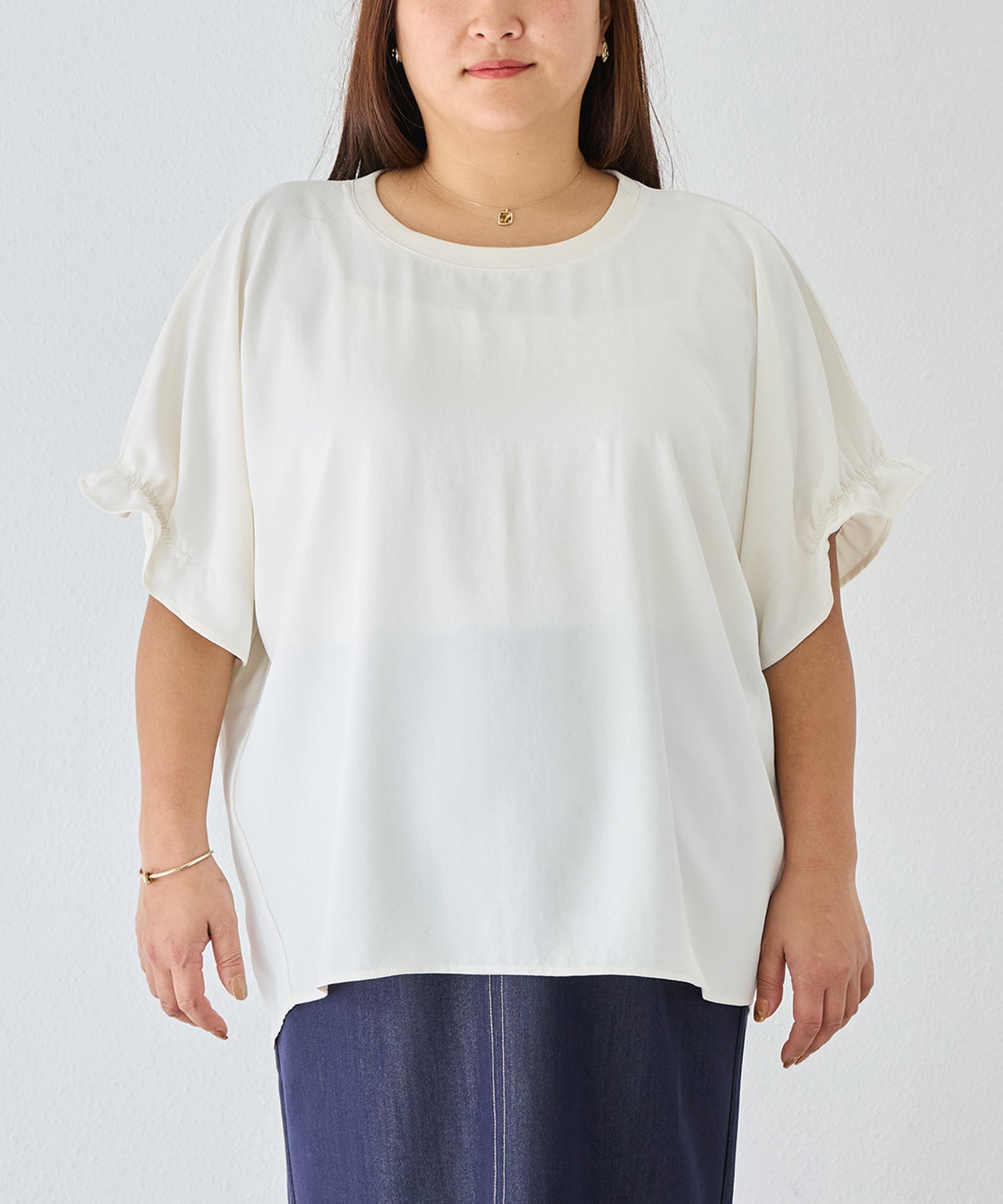 フロント model:161cm 着用サイズ:3L