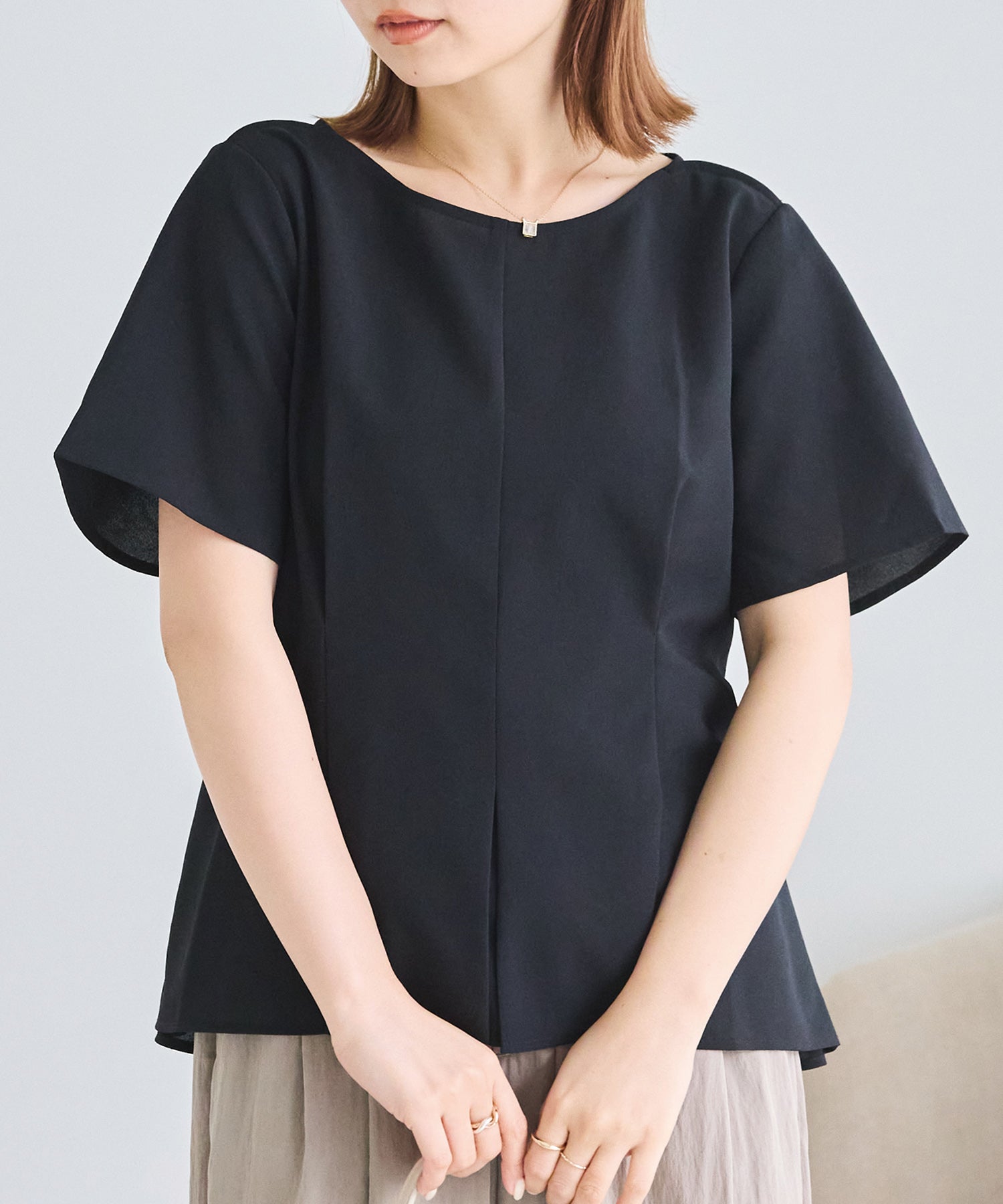 ブラック model:156cm 着用サイズ:M